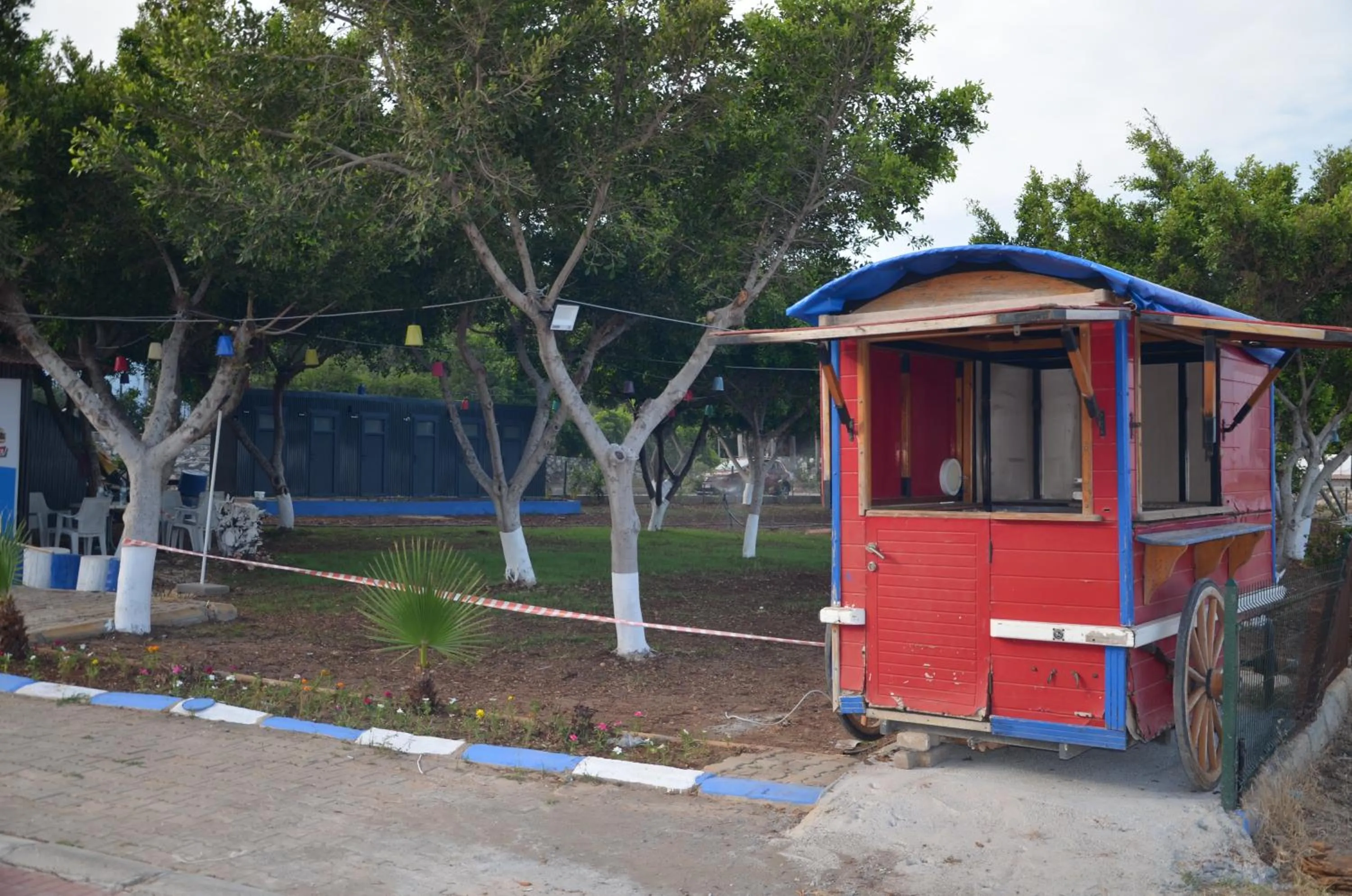 Garden in Denizkumu Hotel