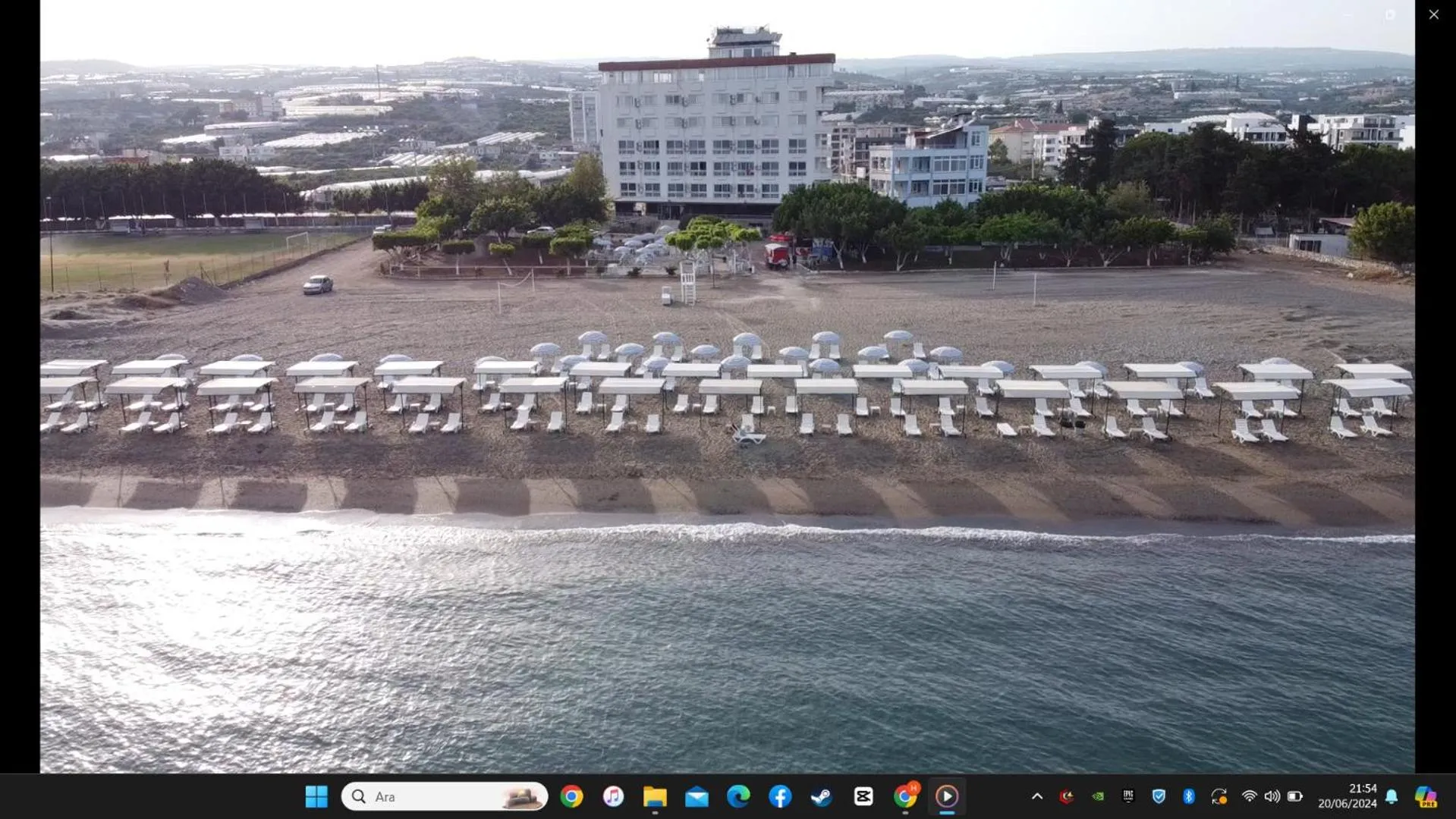 Property building in Denizkumu Hotel