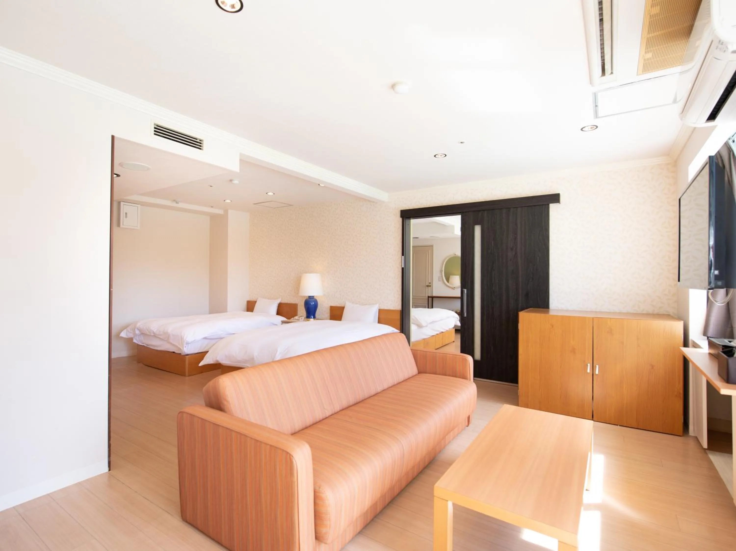 Bed in Resort Hotel Tateshina