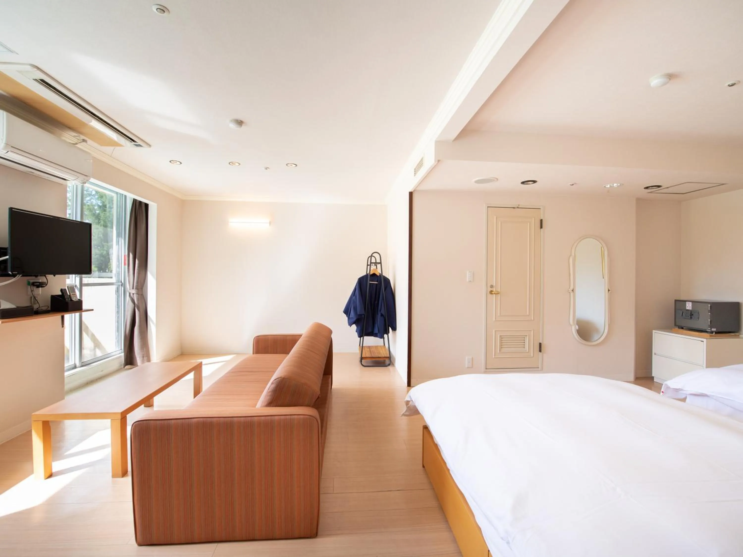 Bed in Resort Hotel Tateshina