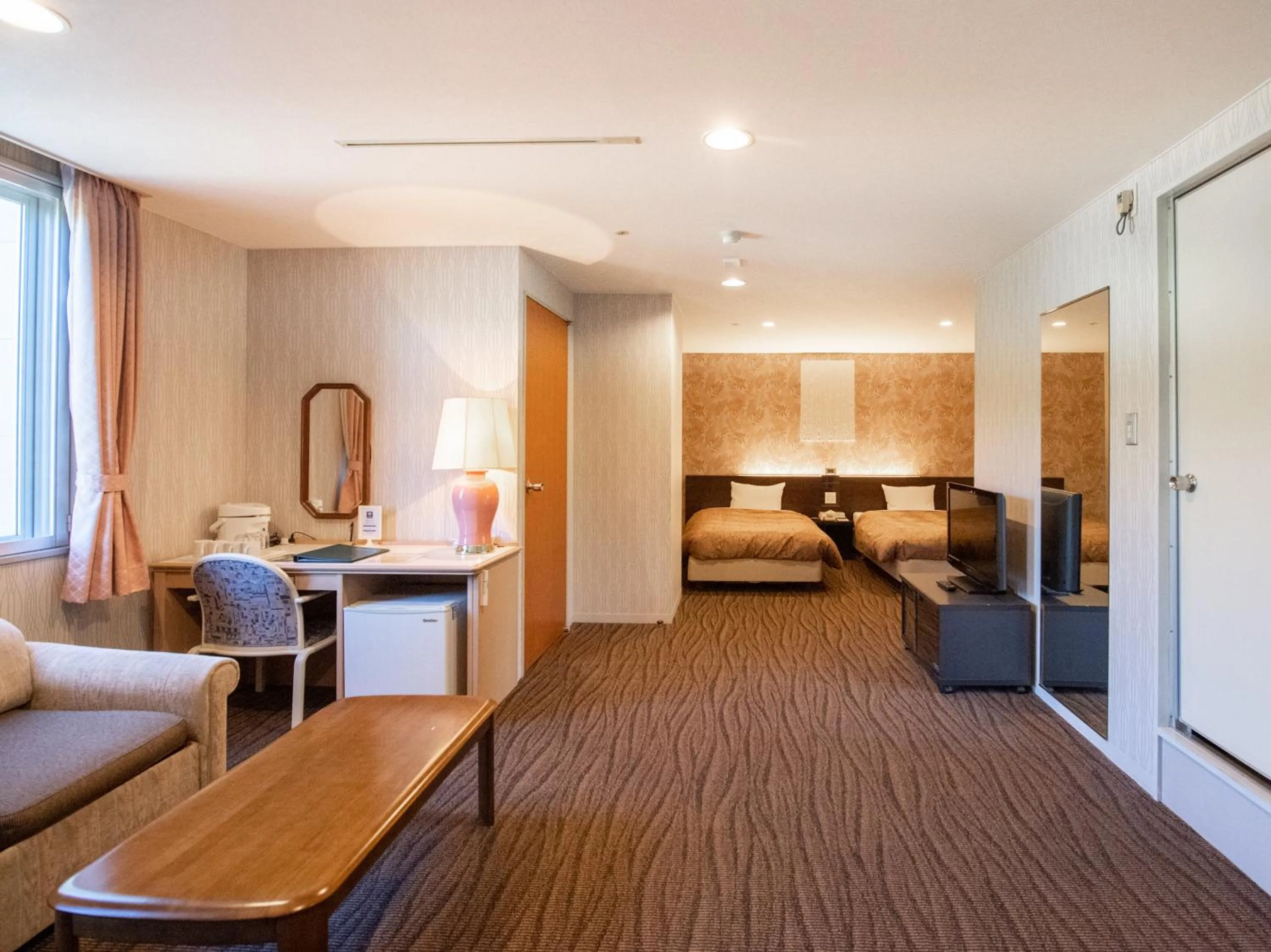 Bed in Resort Hotel Tateshina