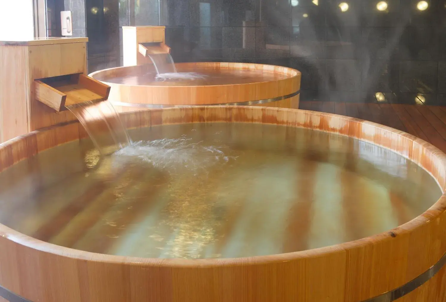 Hot Spring Bath, Spa/Wellness in Resort Hotel Tateshina
