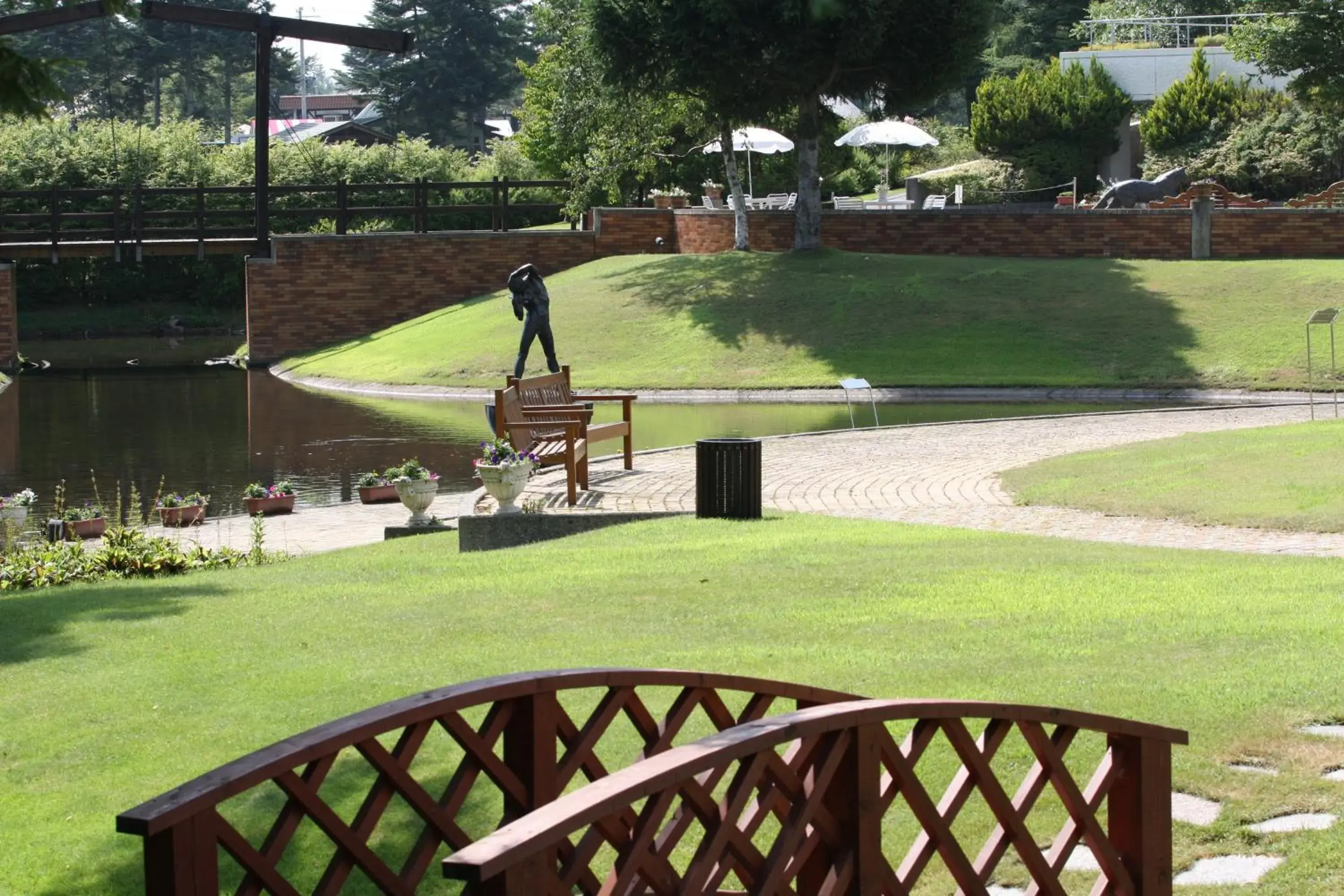 Garden in Resort Hotel Tateshina