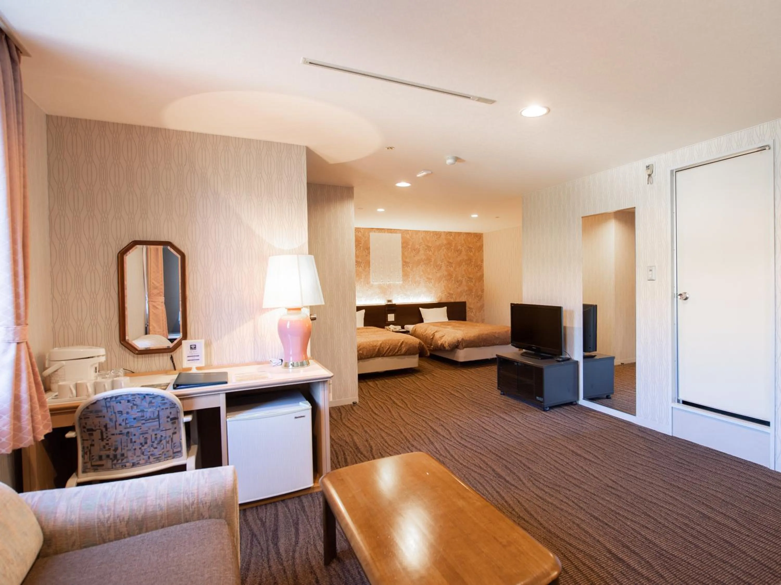 Bed in Resort Hotel Tateshina