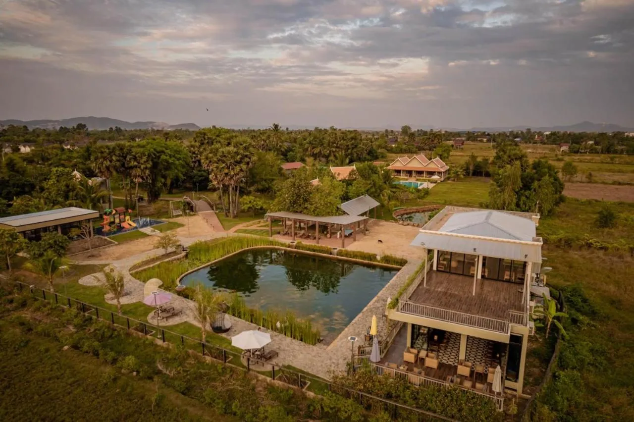 Natural landscape in Ganesha Kampot Resort