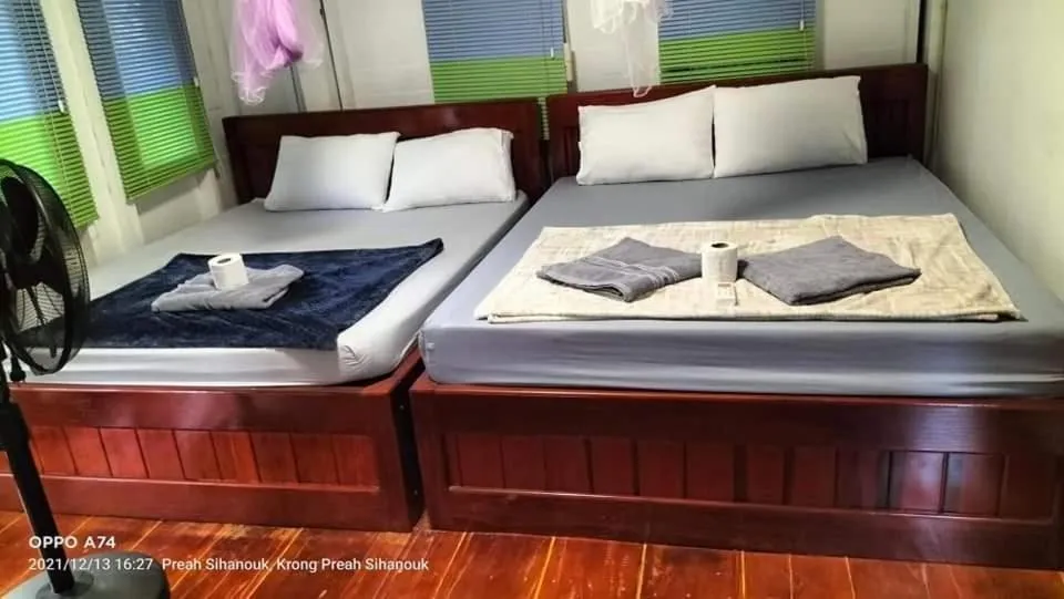 Bed in White Rose Guesthouse