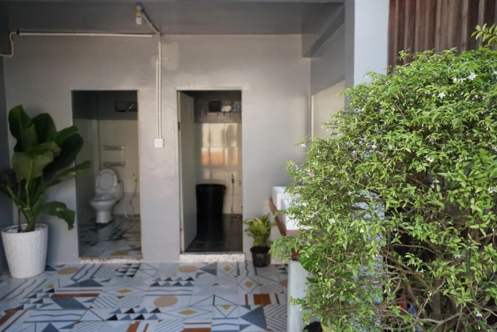 Garden in White Rose Guesthouse