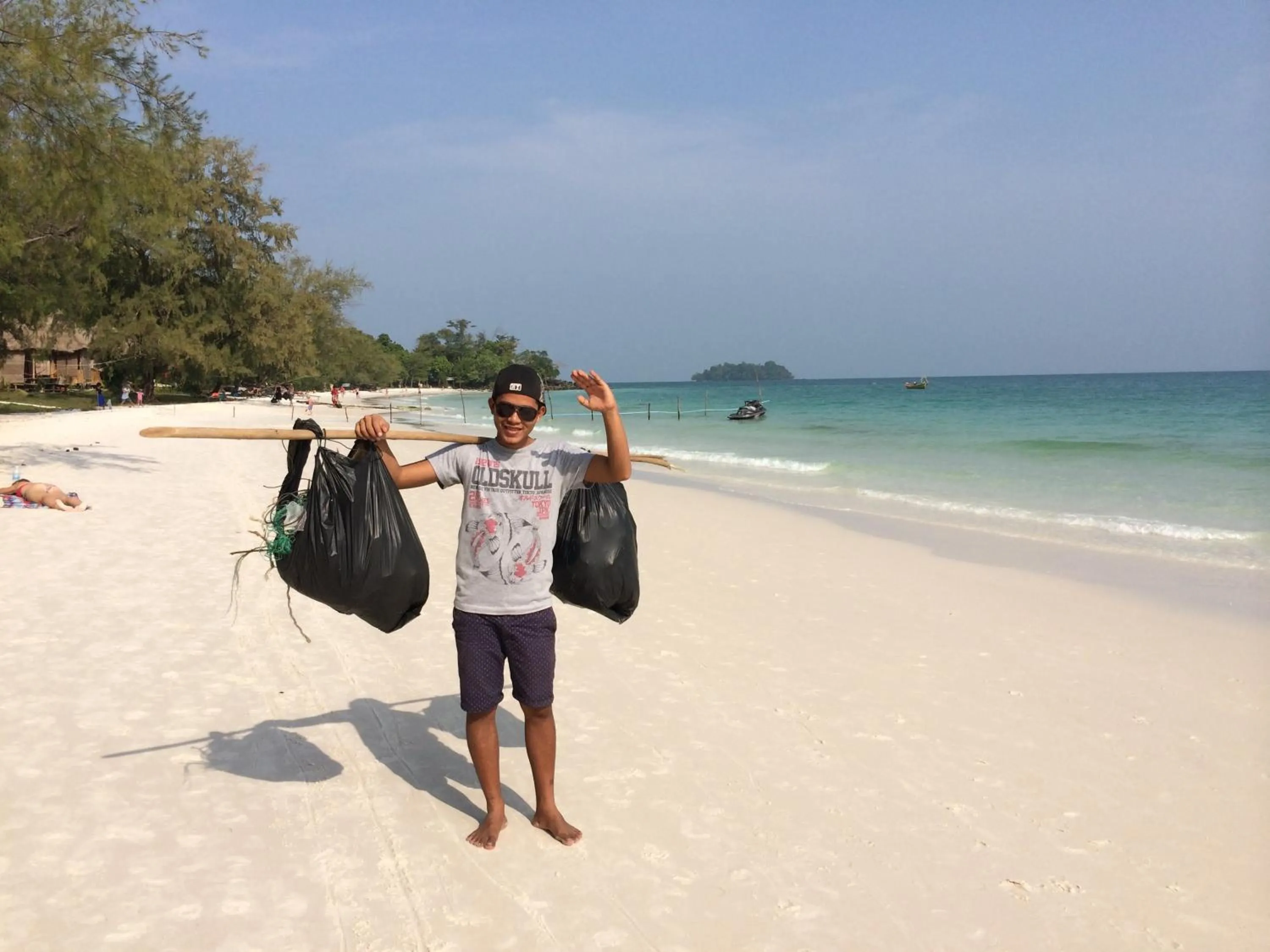 Beach in White Rose Guesthouse