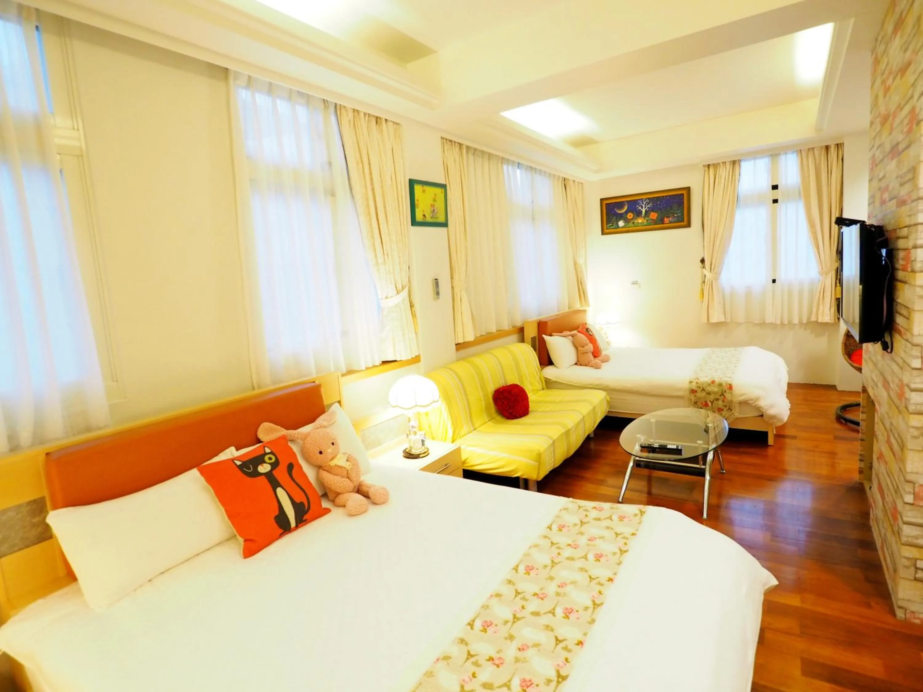 Standard Quadruple Room in Nature House Homestay