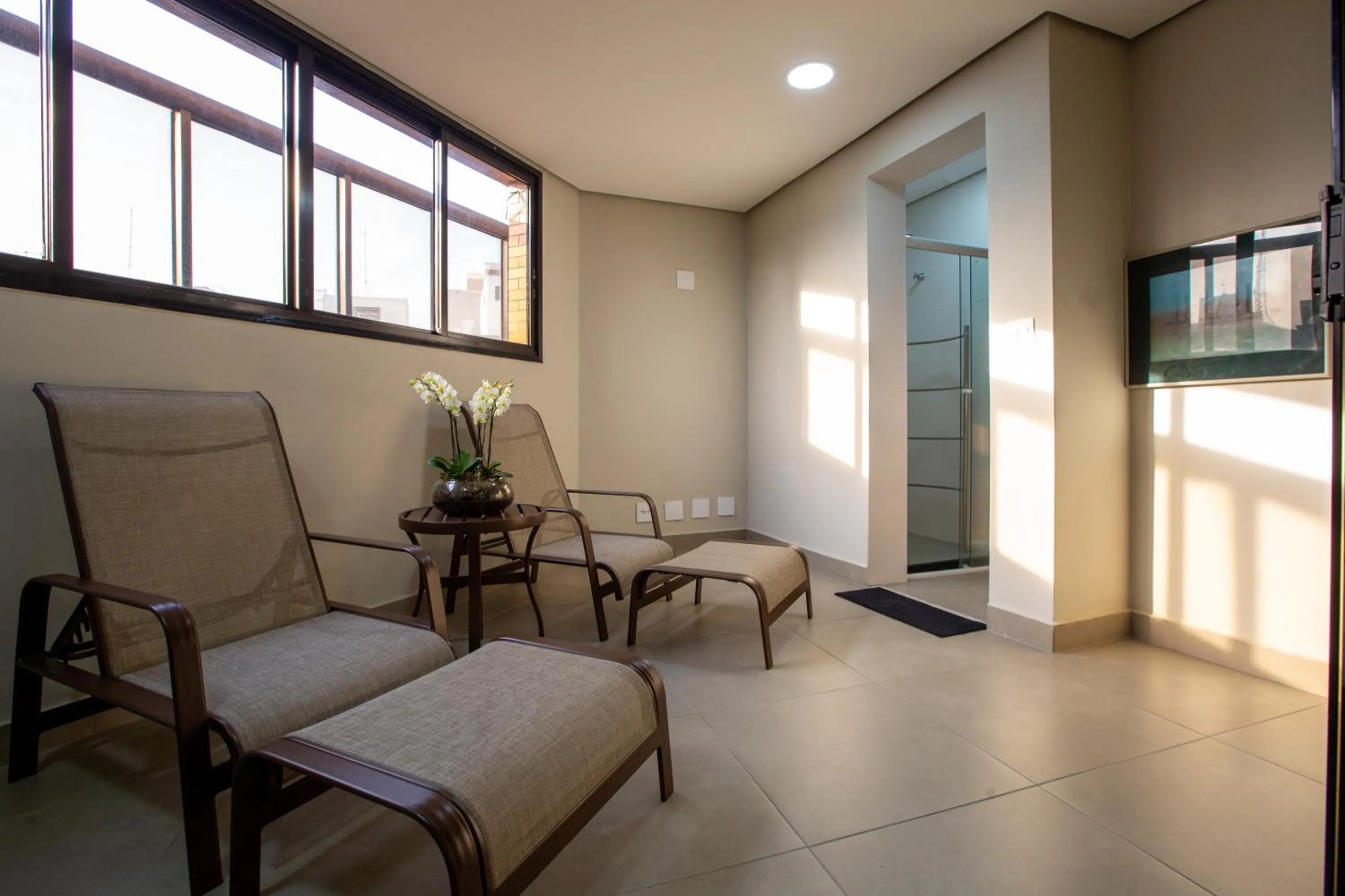 Sauna in Hampton Park São Paulo Jardins