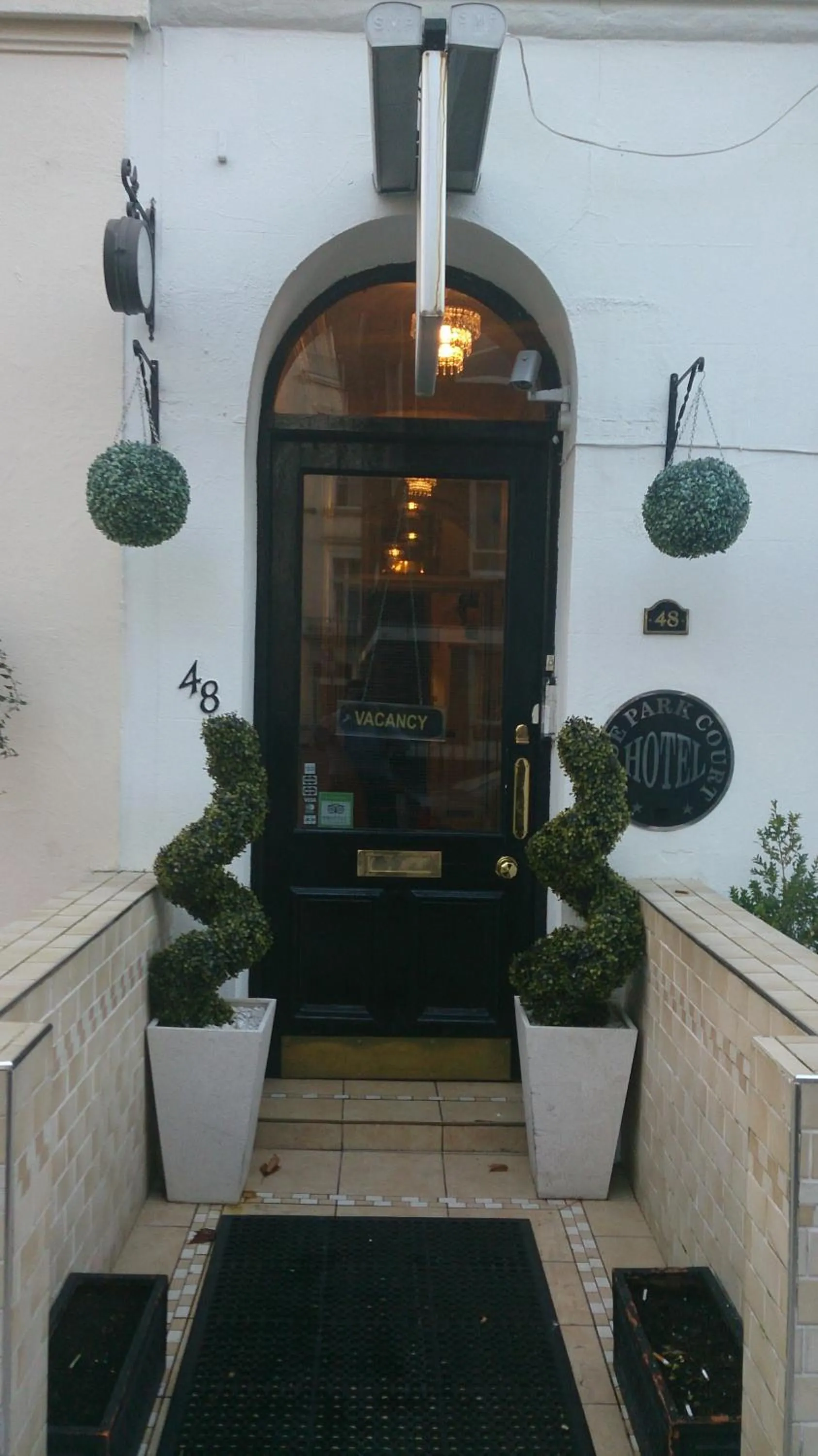 Facade/entrance in Hyde Park Court Hotel
