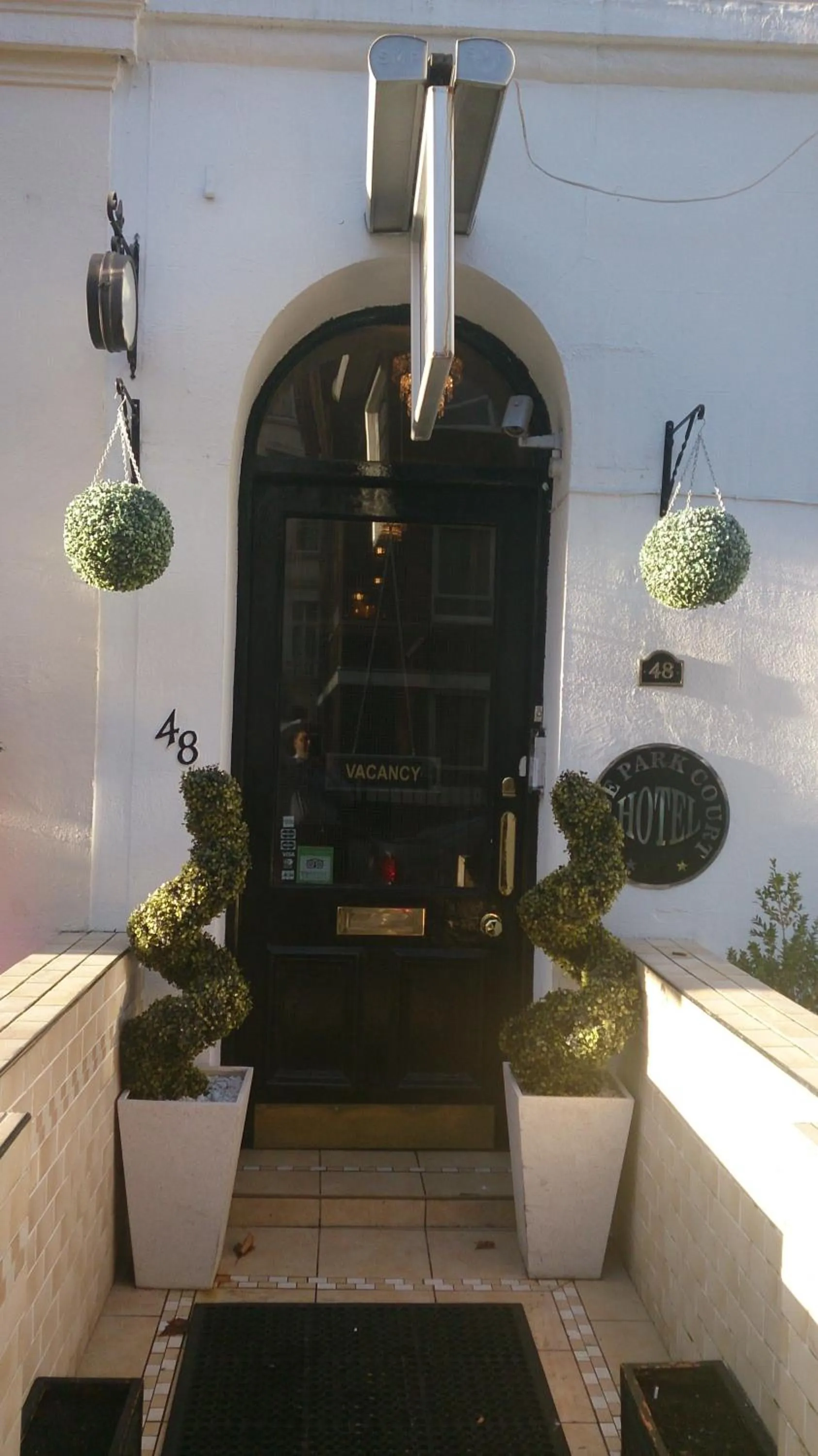 Facade/entrance in Hyde Park Court Hotel