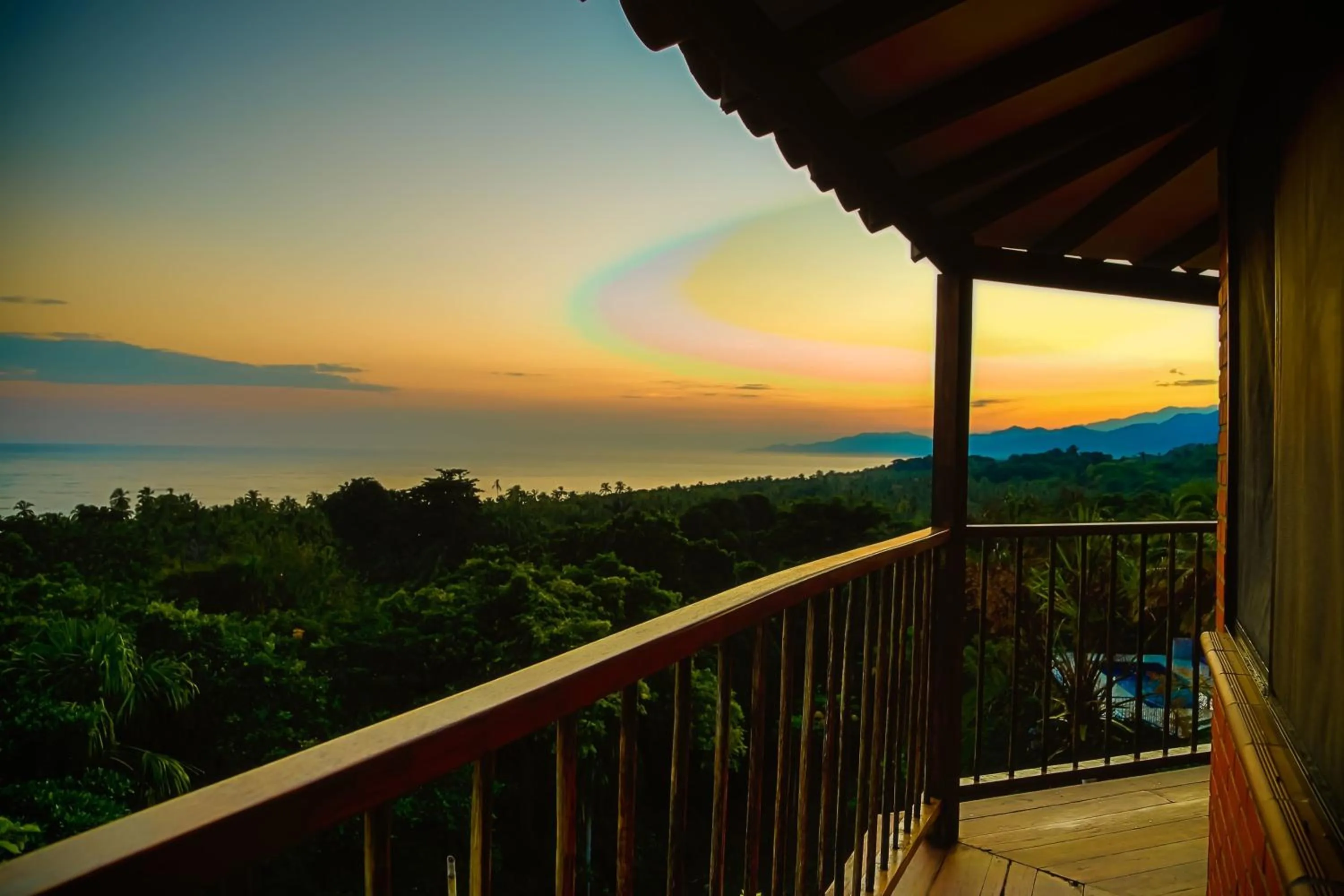 Balcony/Terrace in Villa Maria Tayrona, Jungle and Sea Experience