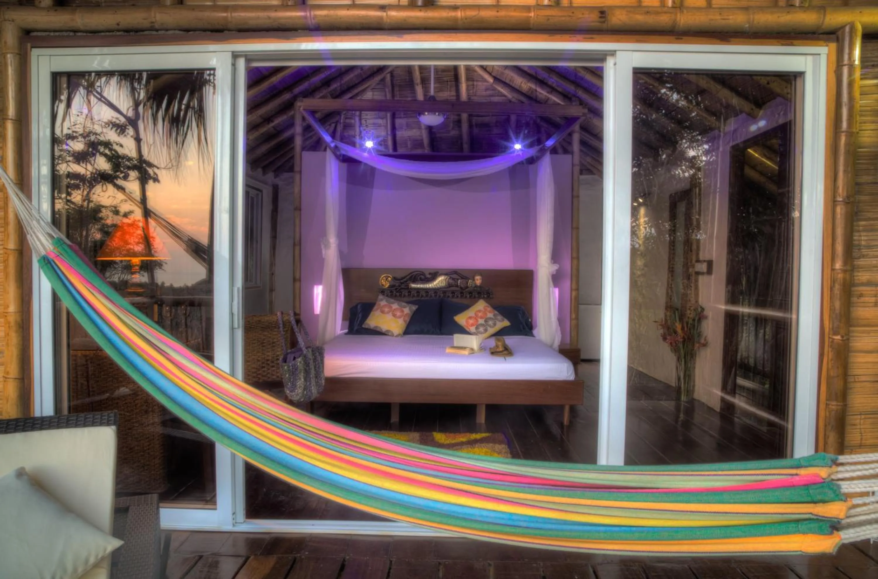 Bedroom, Bed in Villa Maria Tayrona, Jungle and Sea Experience