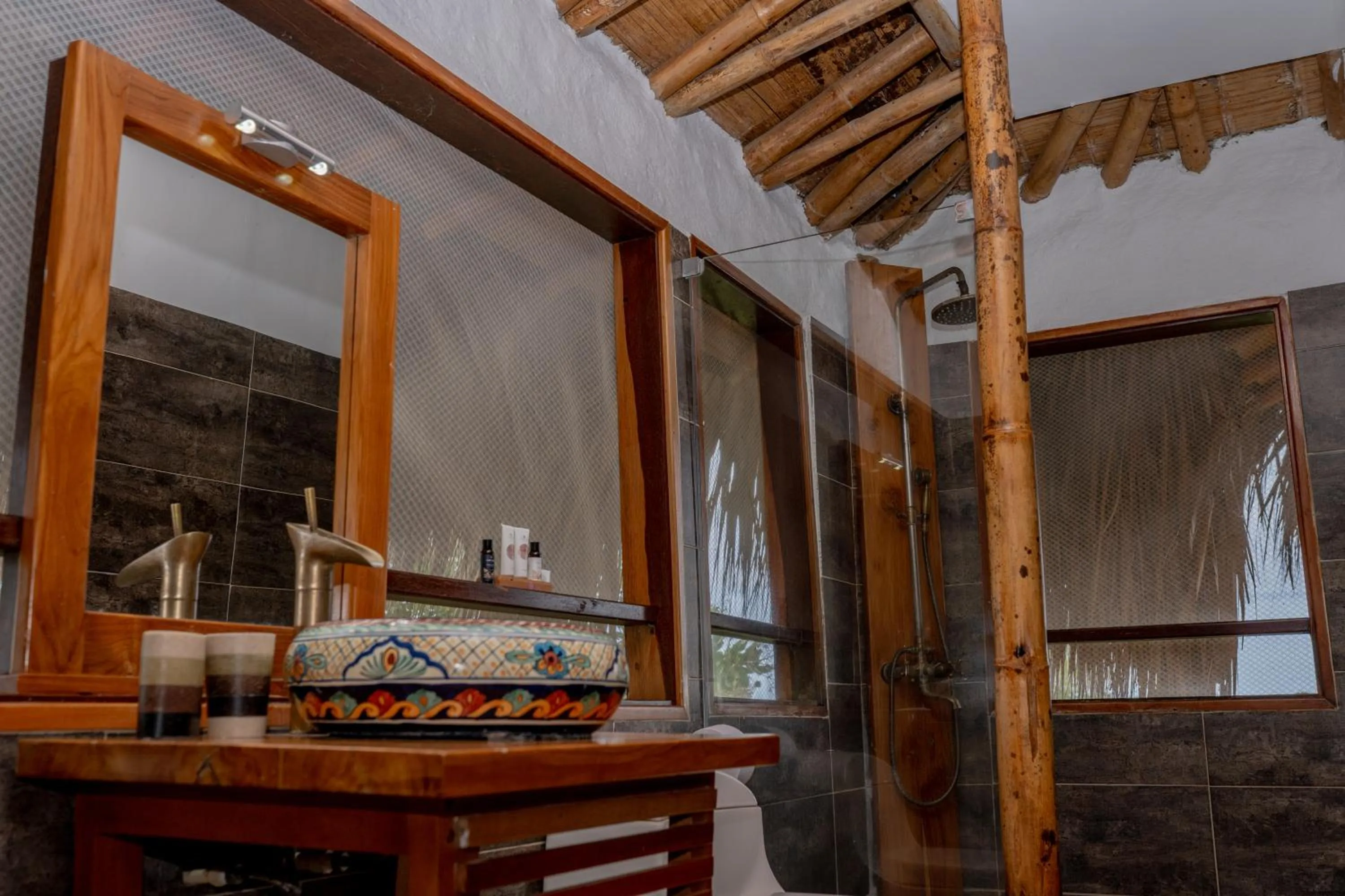 Bathroom in Villa Maria Tayrona, Jungle and Sea Experience