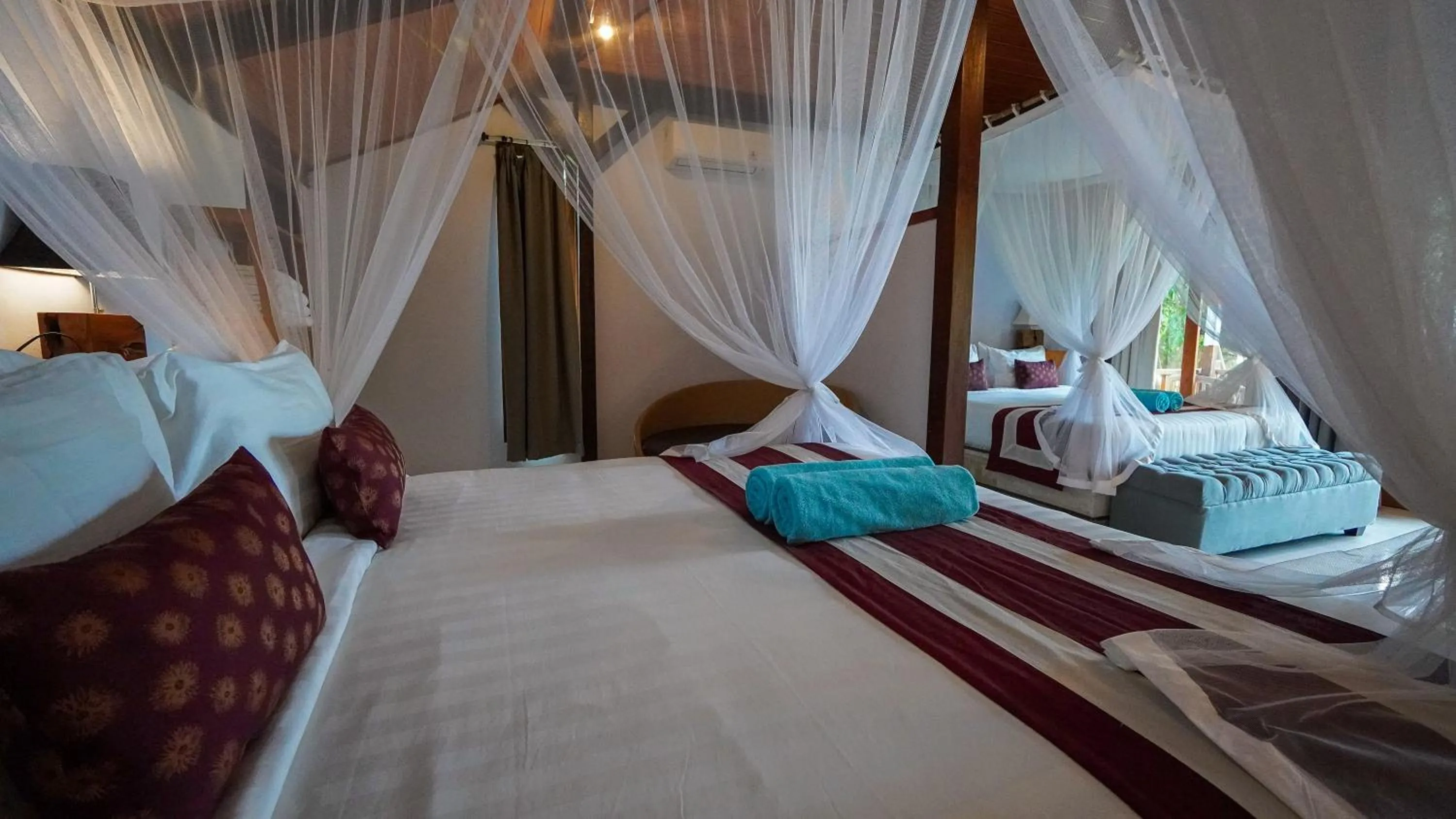 Bed in Darsan Lembongan Boutique Cottage