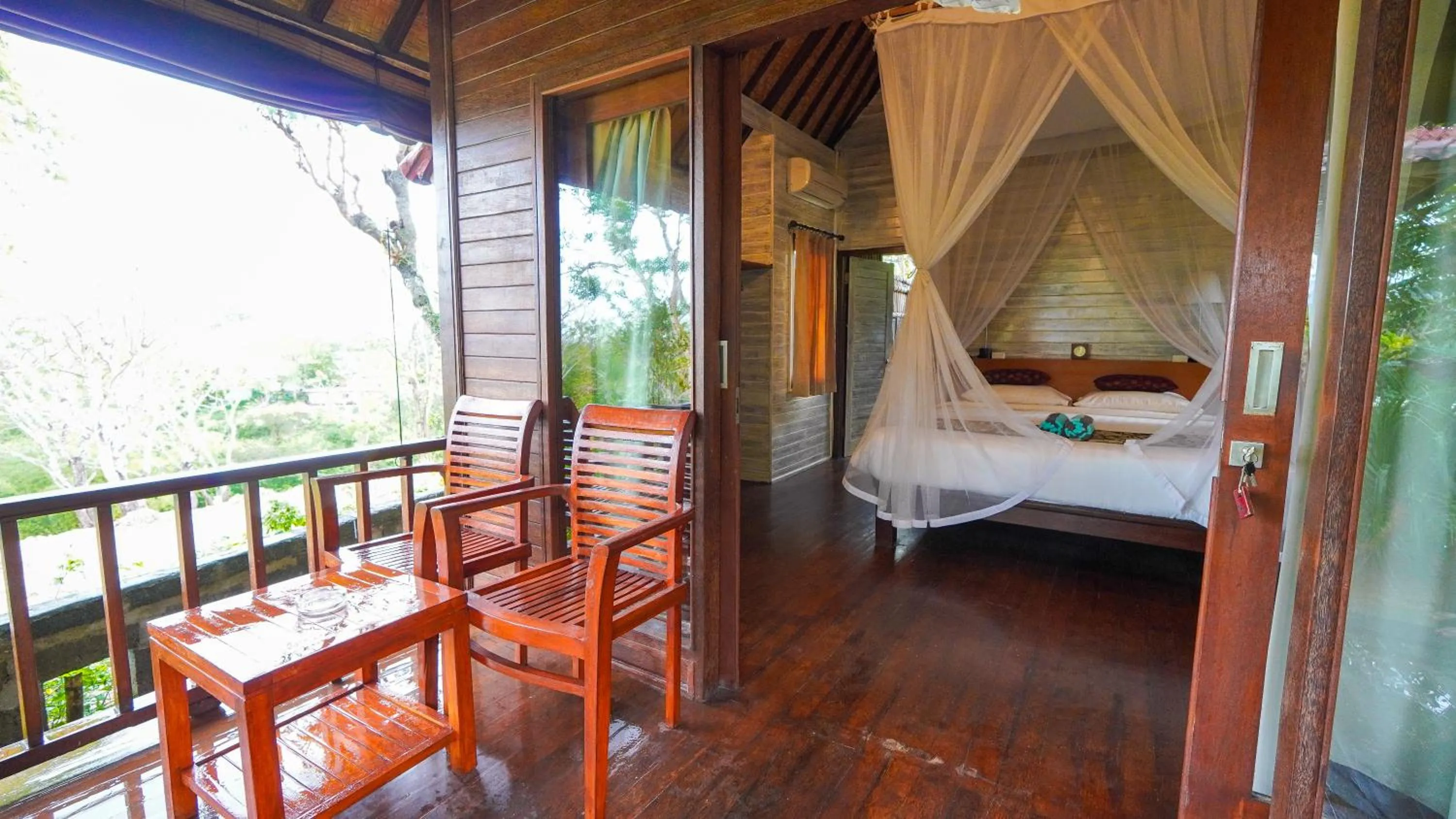 Bed in Darsan Lembongan Boutique Cottage