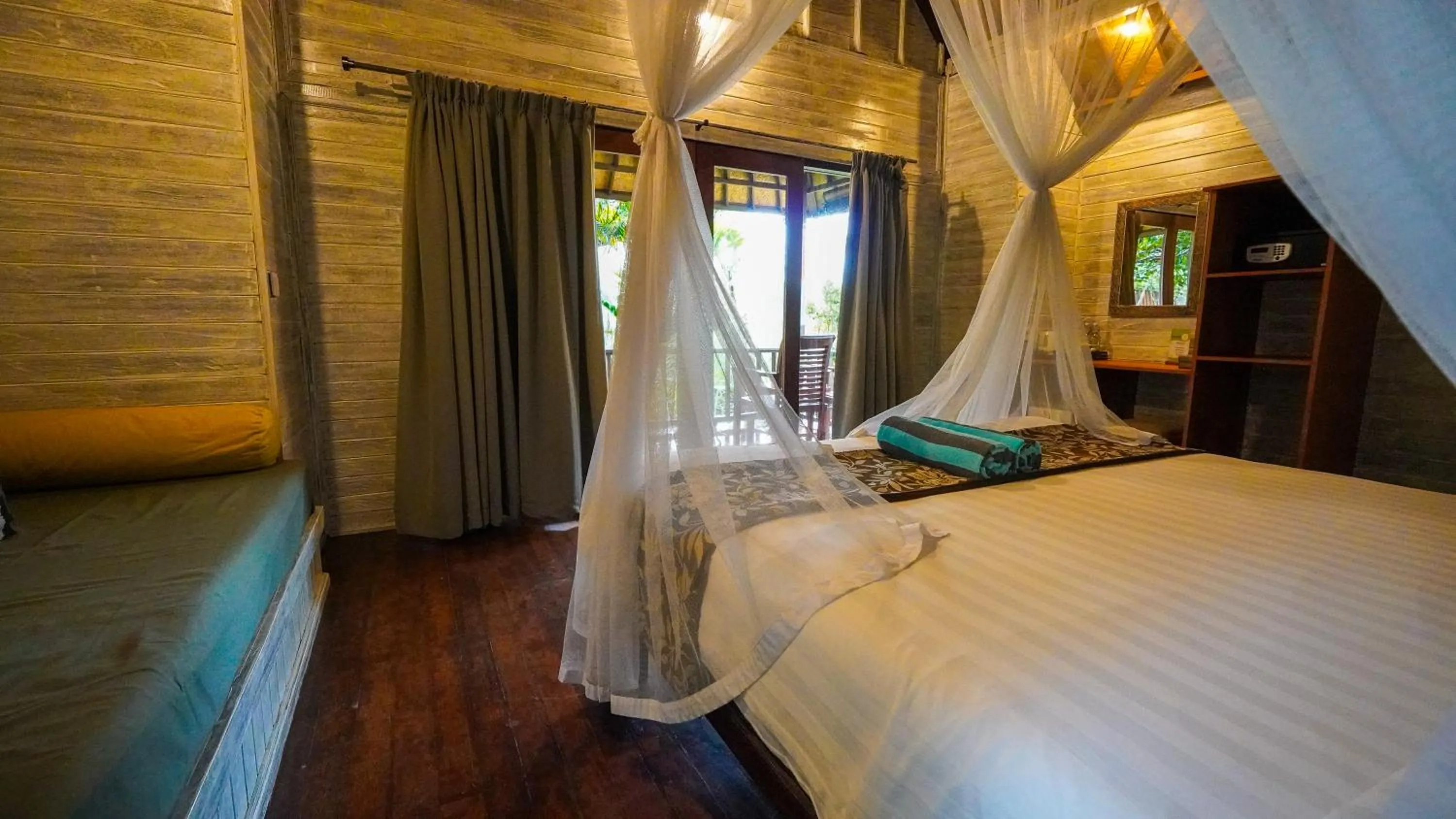 Bed in Darsan Lembongan Boutique Cottage