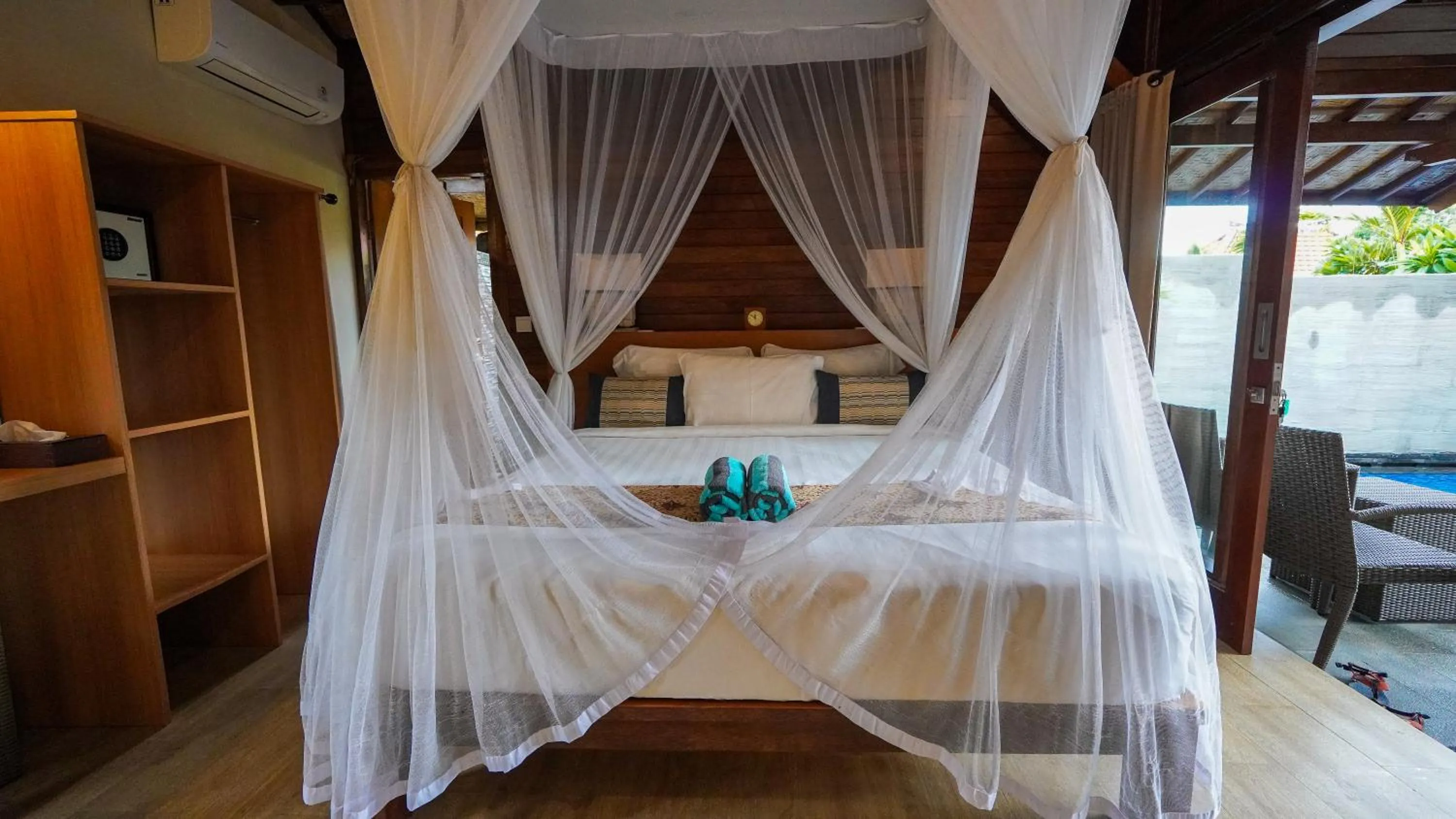 Bed in Darsan Lembongan Boutique Cottage