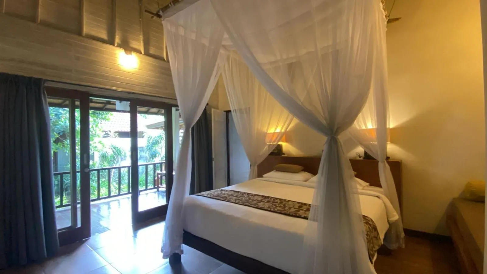 Bed in Darsan Lembongan Boutique Cottage