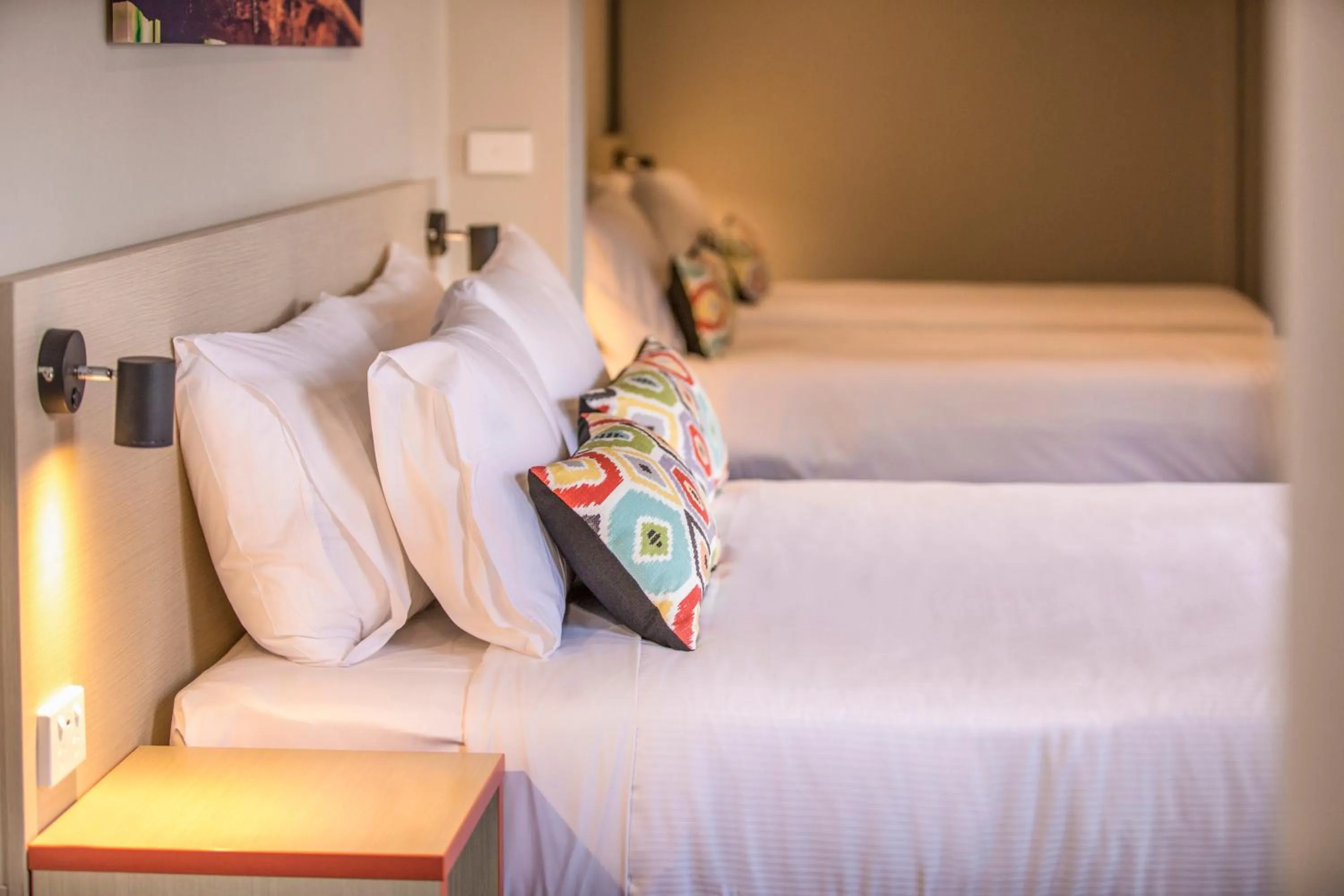 Decorative detail, Bed in Nightcap at Chester Hill Hotel