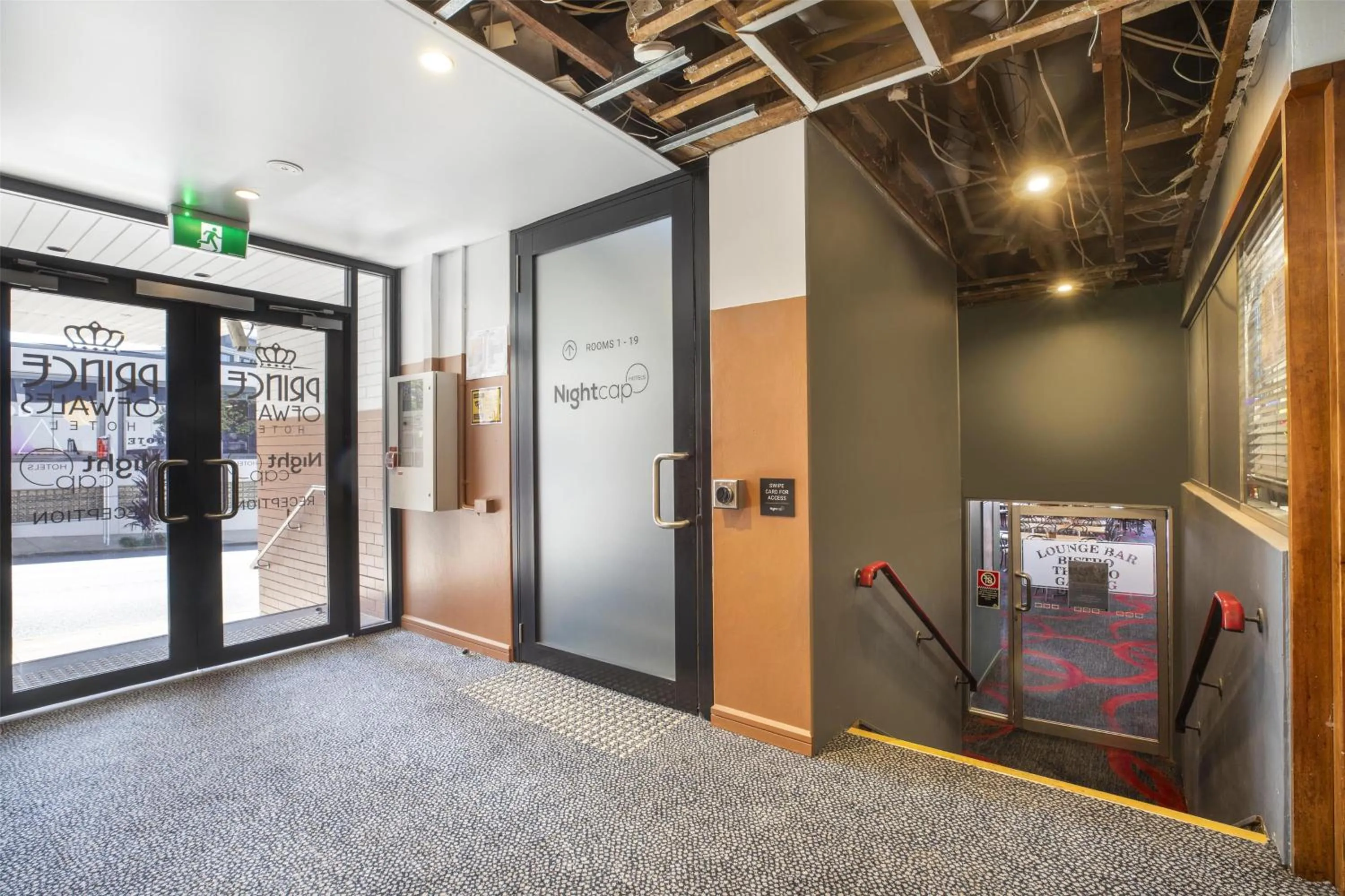 Lobby or reception in Nightcap at Prince of Wales Hotel