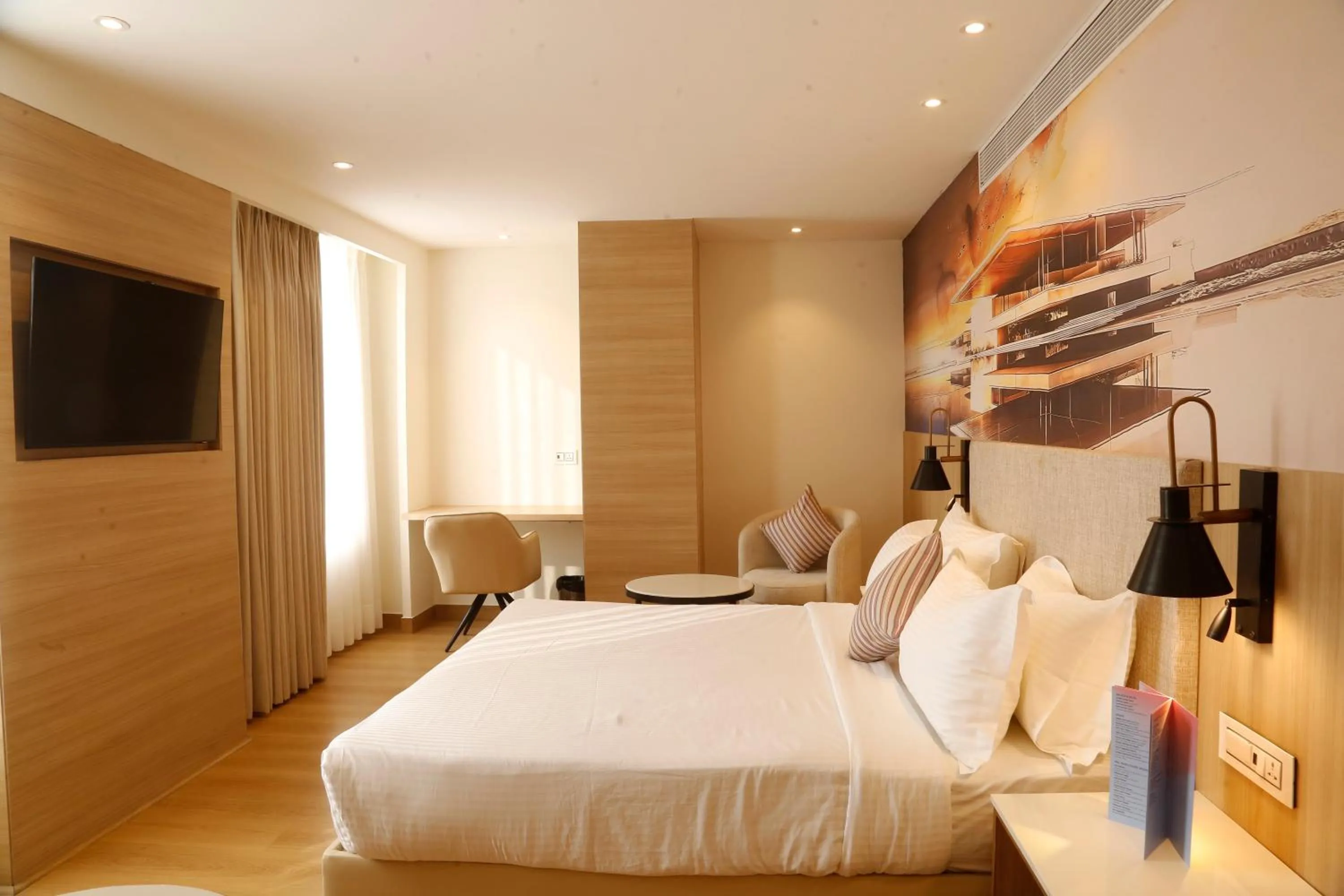 Bed in Tulip Inn Zirakpur