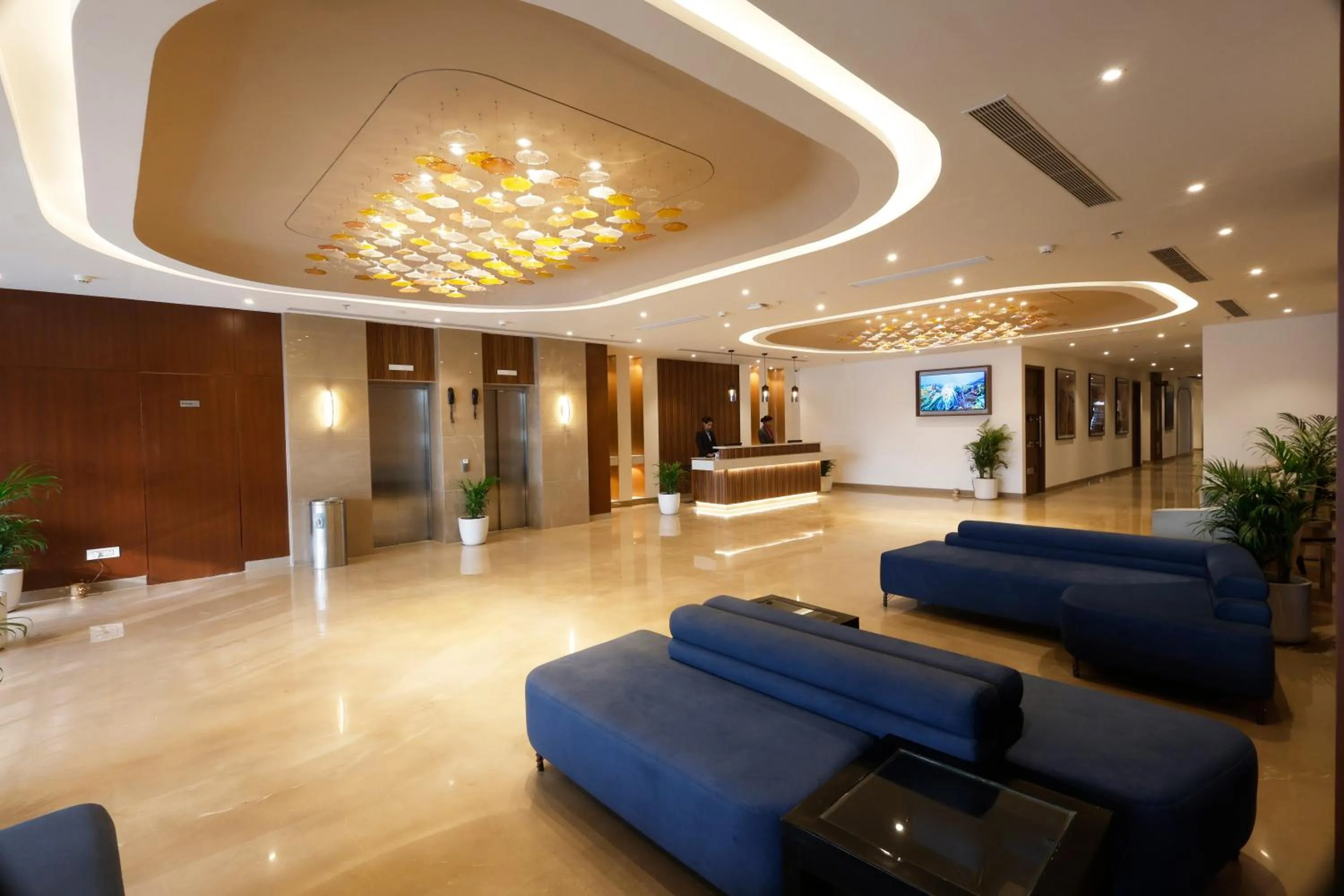 Lobby or reception in Tulip Inn Zirakpur