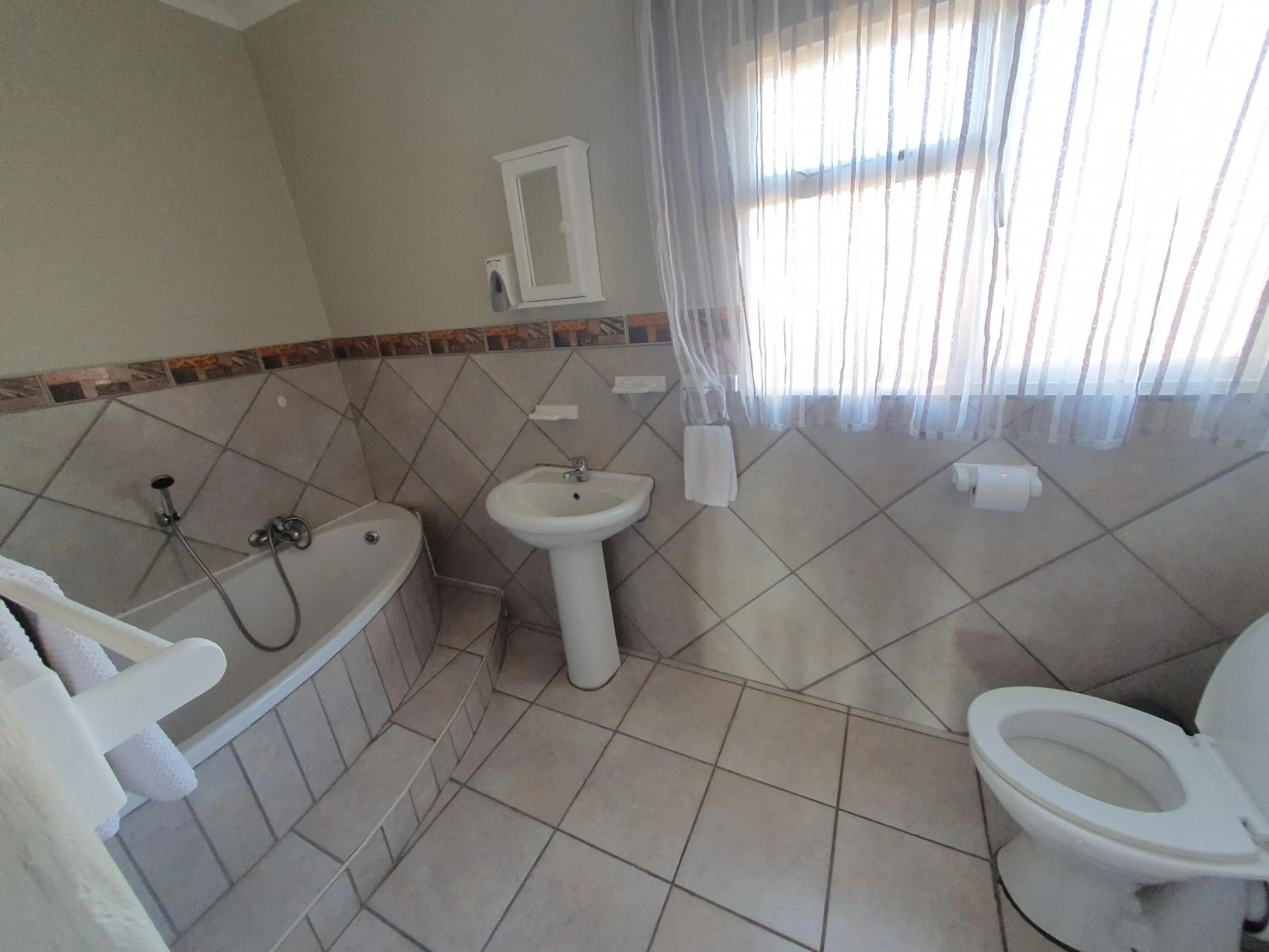 Toilet in Outeniquabosch Lodge