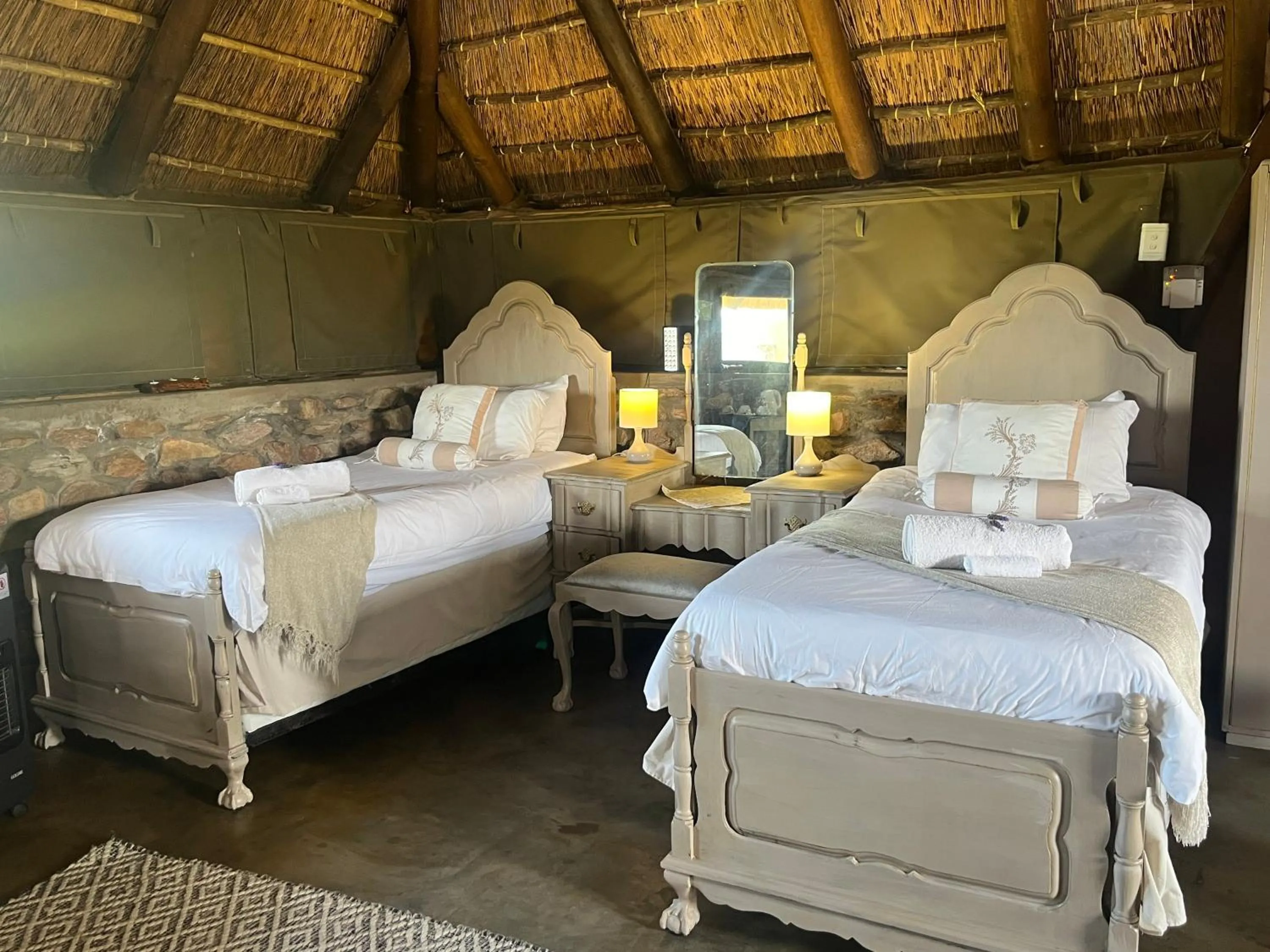 Bedroom in Outeniquabosch Lodge
