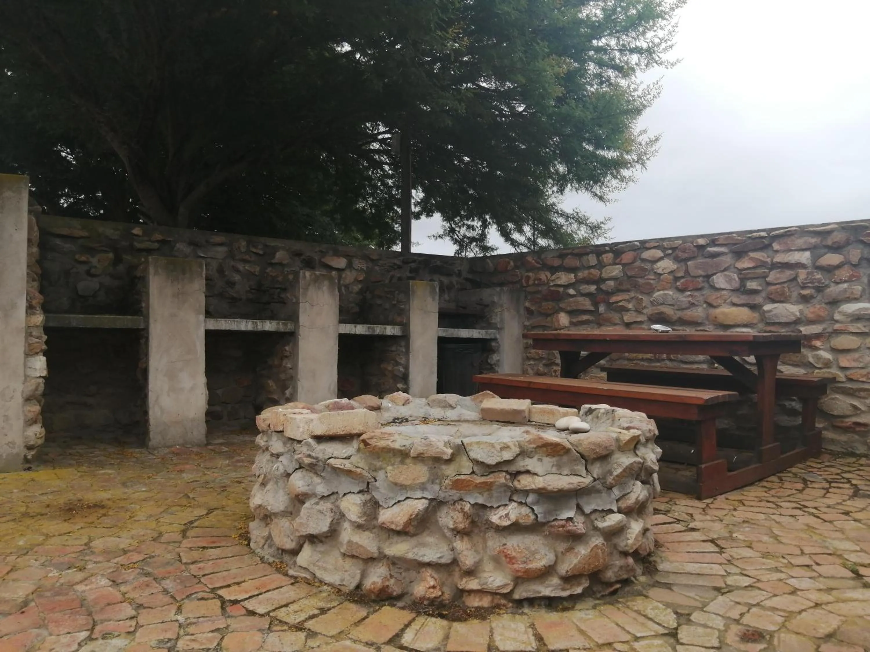 BBQ facilities in Outeniquabosch Lodge