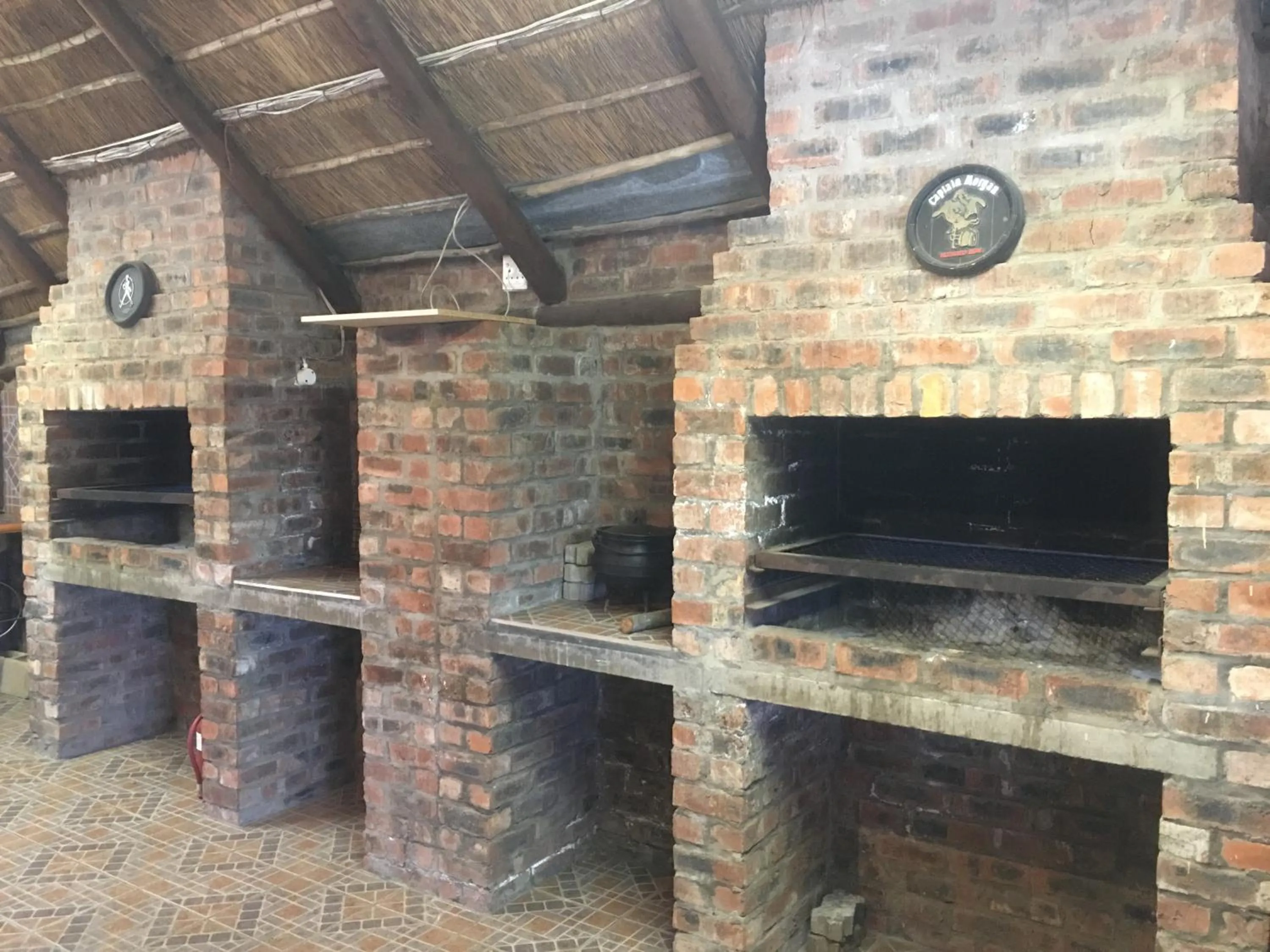 BBQ facilities in Outeniquabosch Lodge