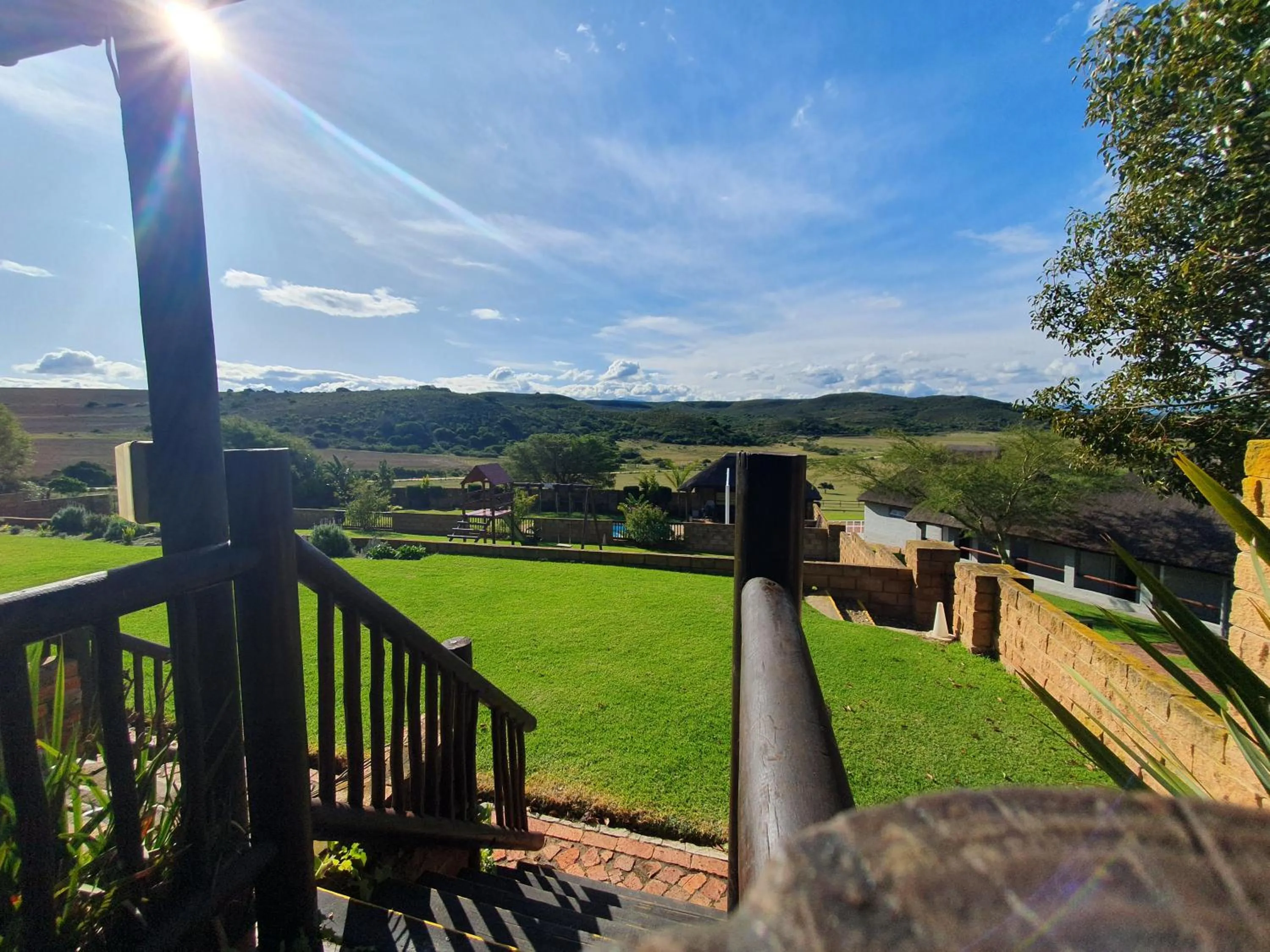 Mountain view in Outeniquabosch Lodge