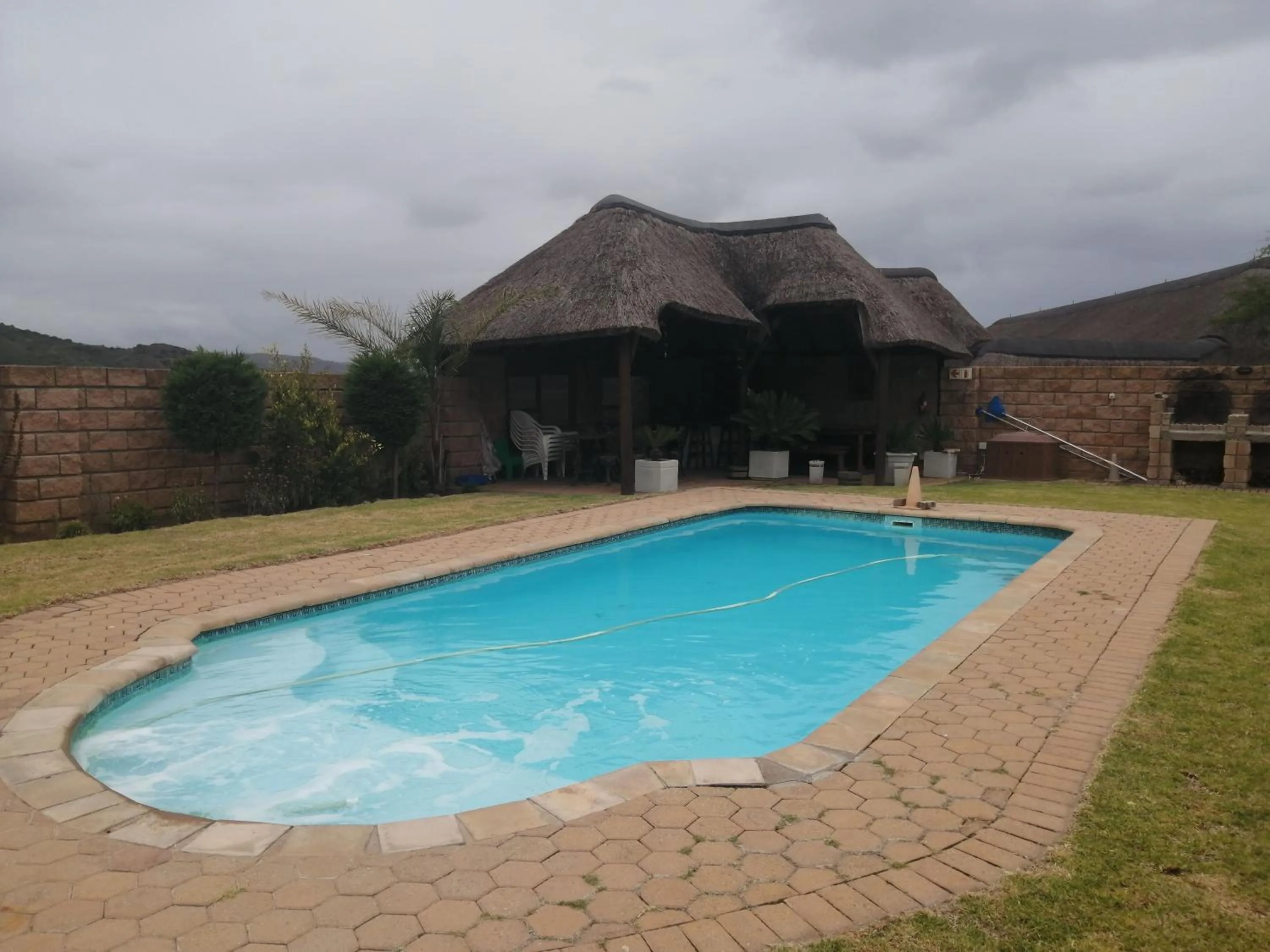 Swimming pool in Outeniquabosch Lodge