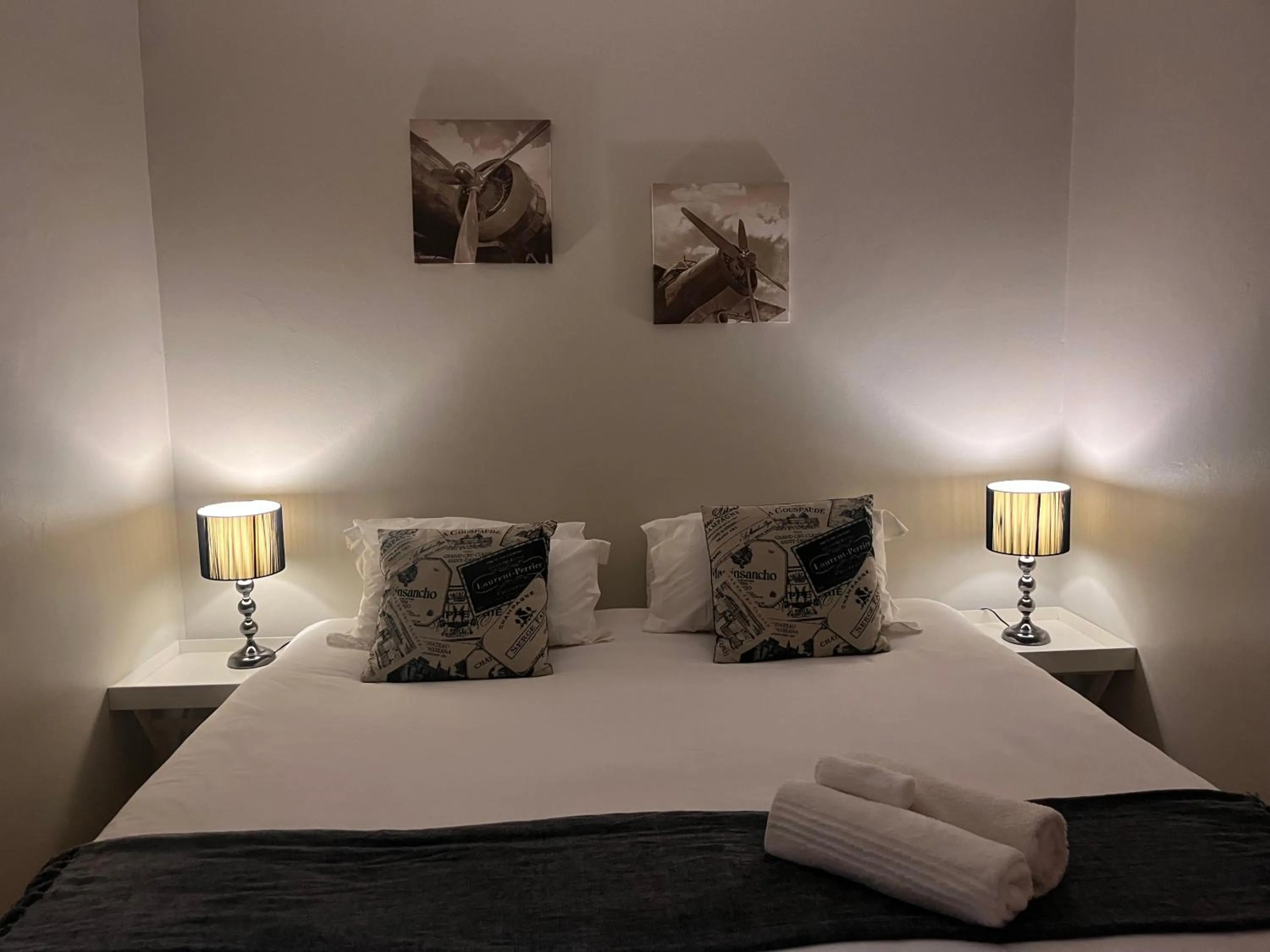 Bed in Outeniquabosch Lodge