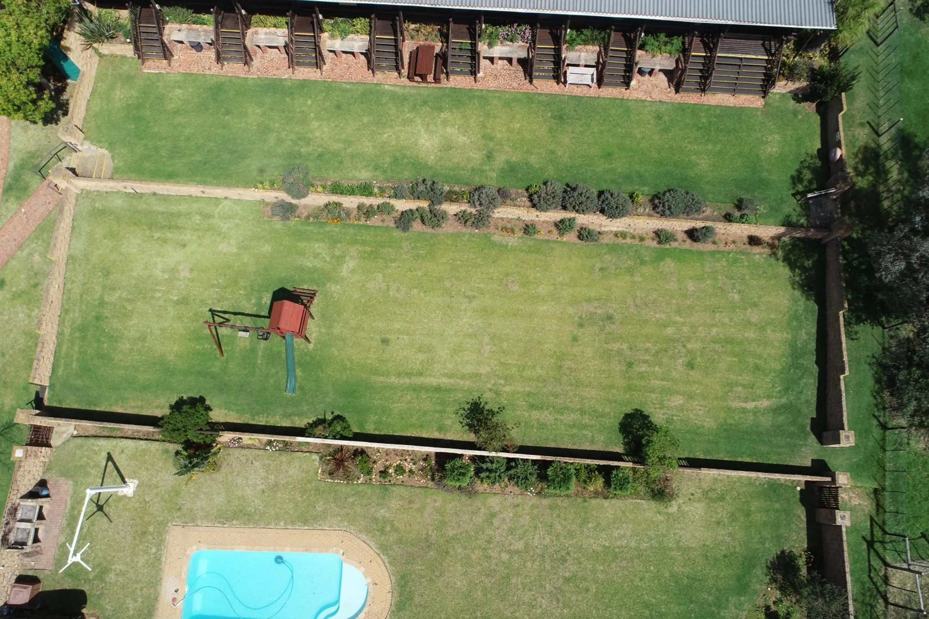Bird's eye view in Outeniquabosch Lodge