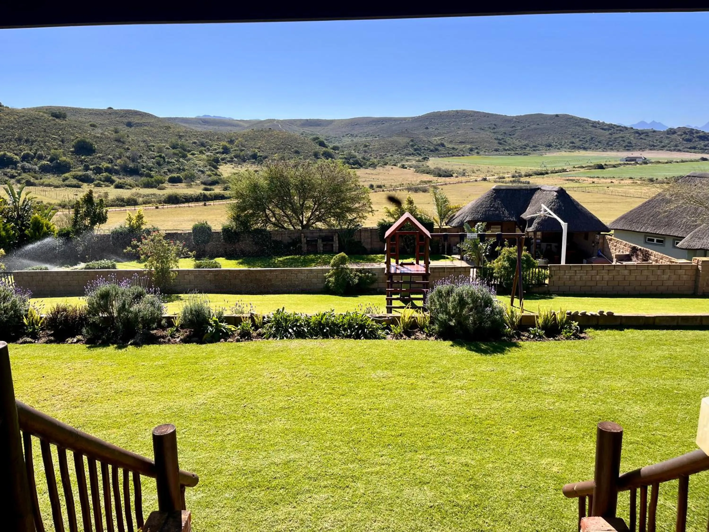 Patio in Outeniquabosch Lodge