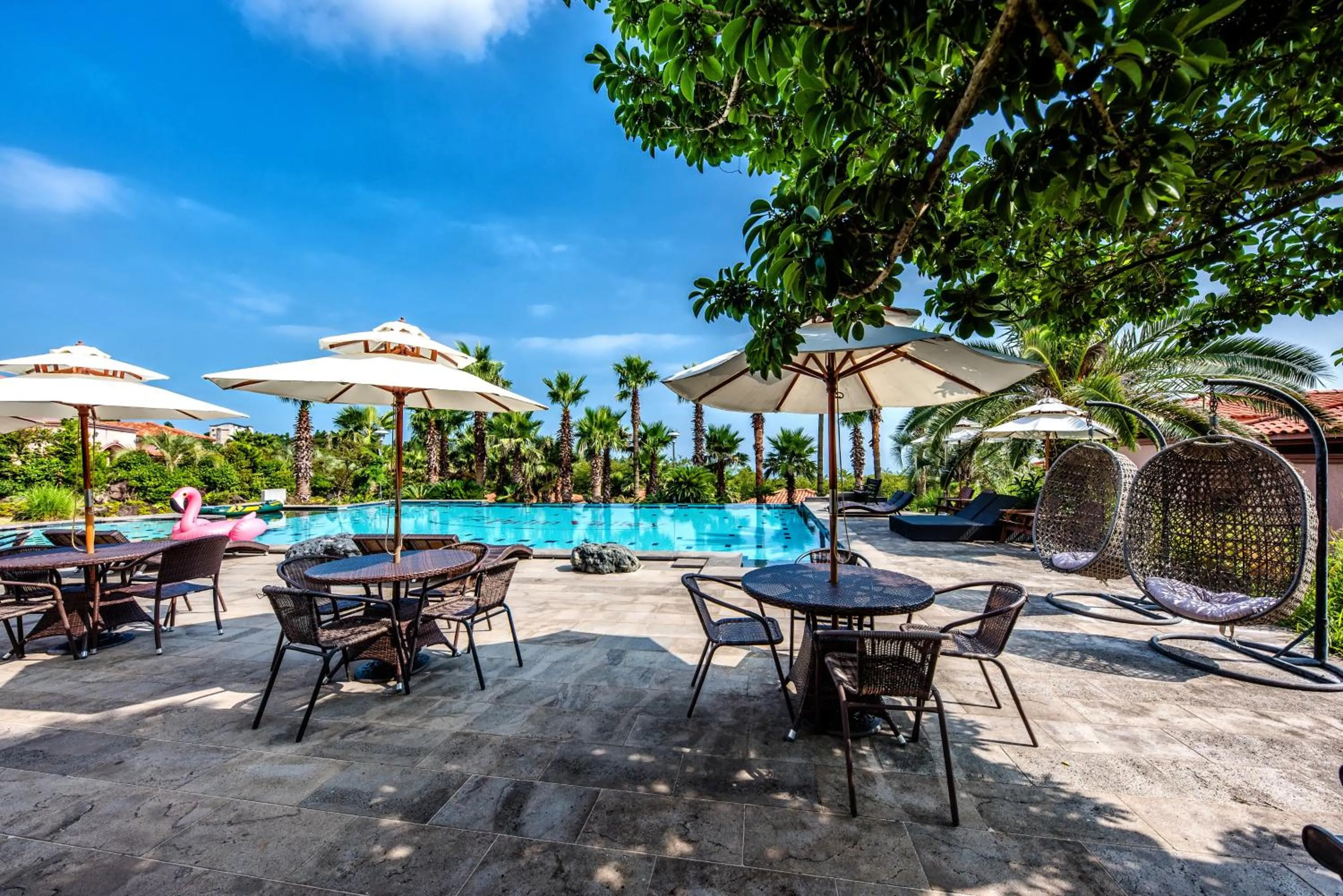 Swimming pool in Palm Valley Resort