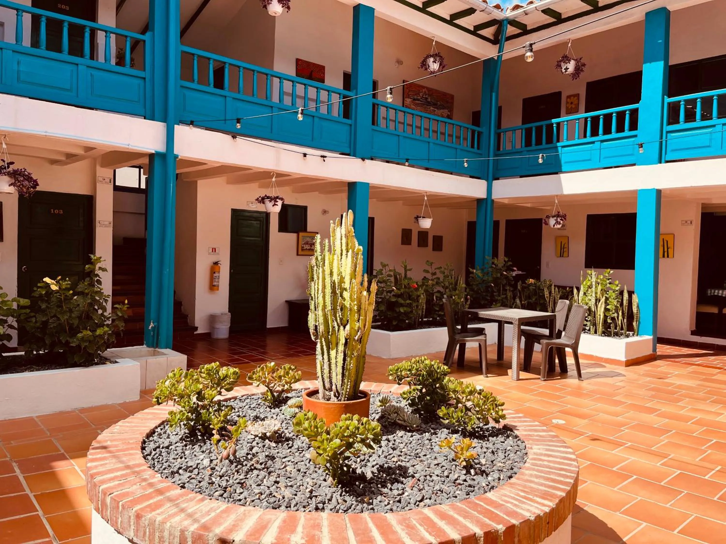 Property building in Celeste Villa de Leyva