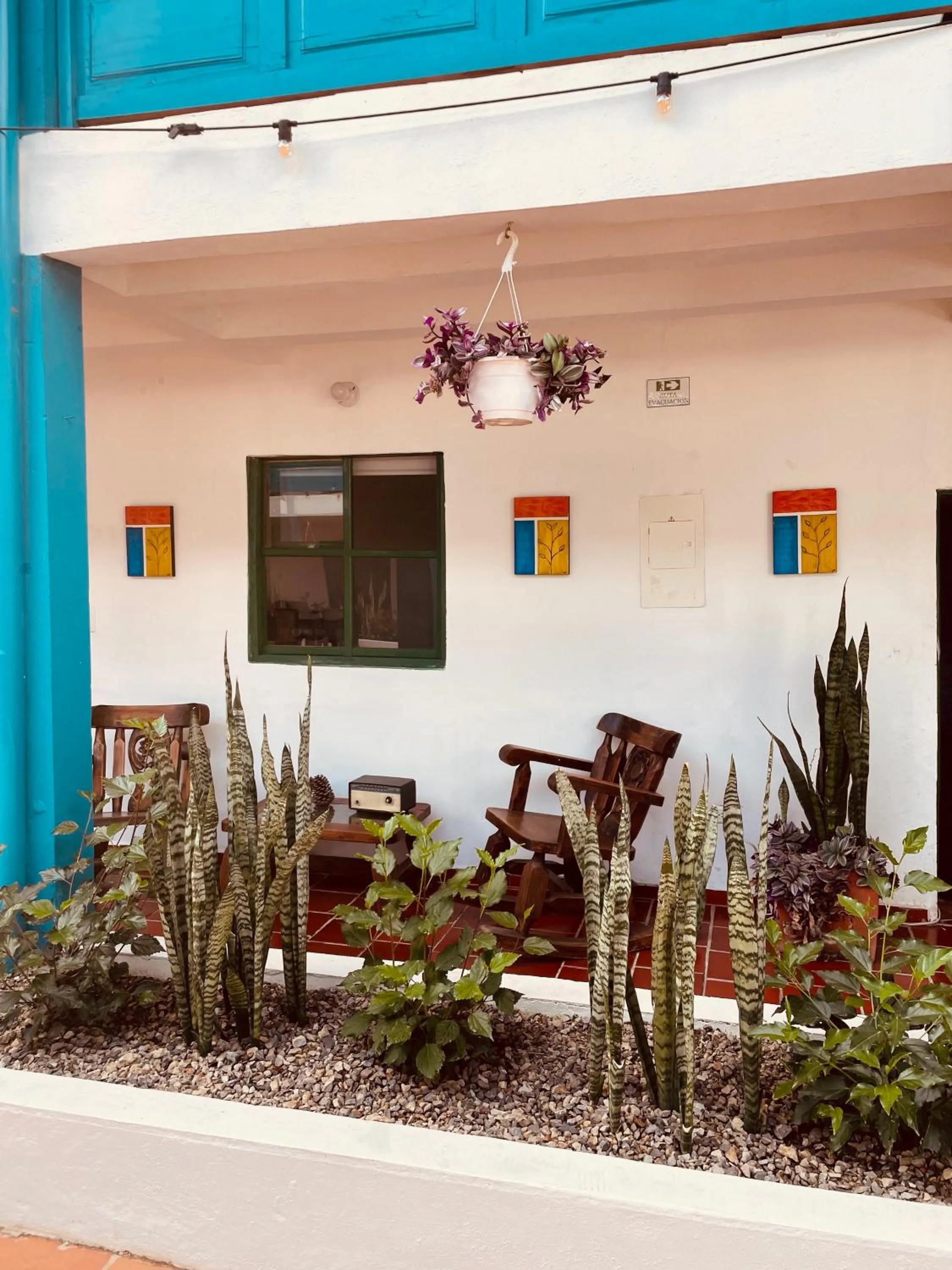 Patio in Celeste Villa de Leyva