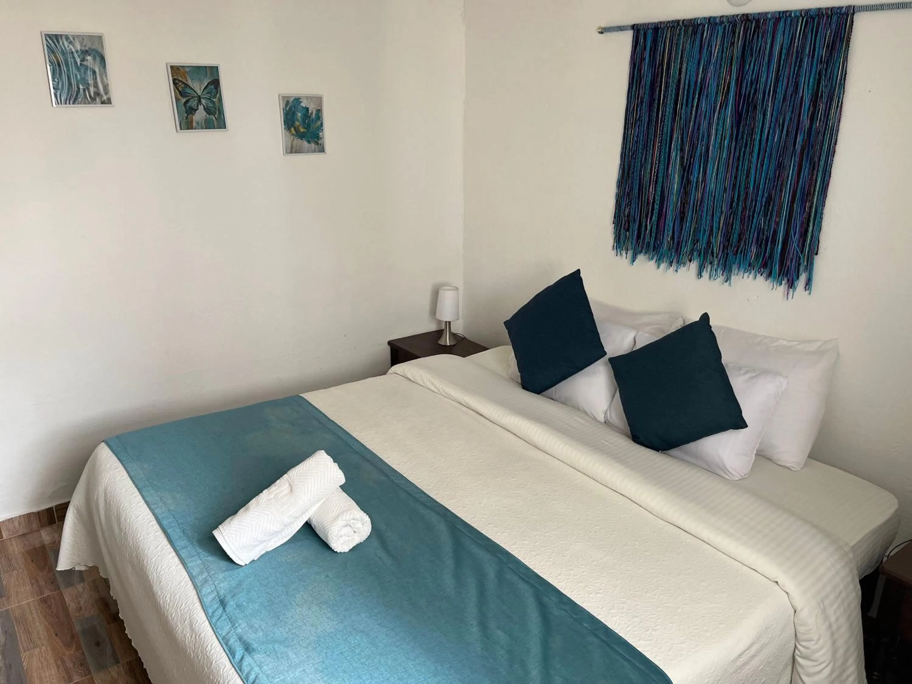 Photo of the whole room, Bed in Celeste Villa de Leyva