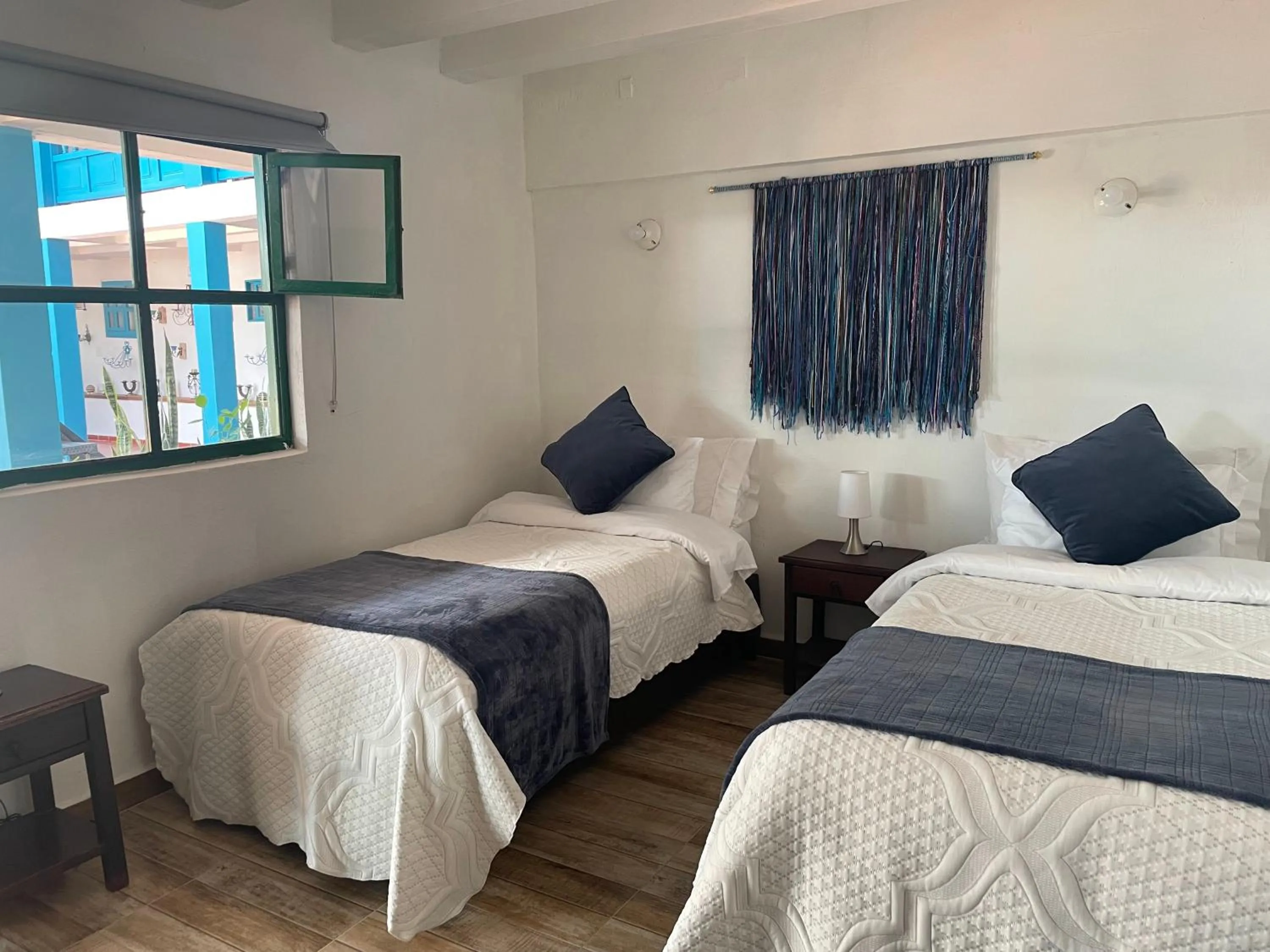 Photo of the whole room, Bed in Celeste Villa de Leyva