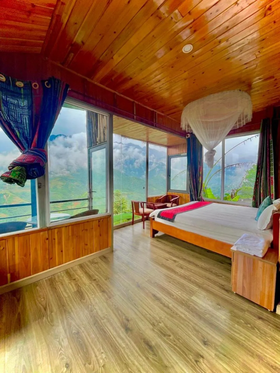 Mountain view, Bed in VALLEY VIEW COFFEE & STAY