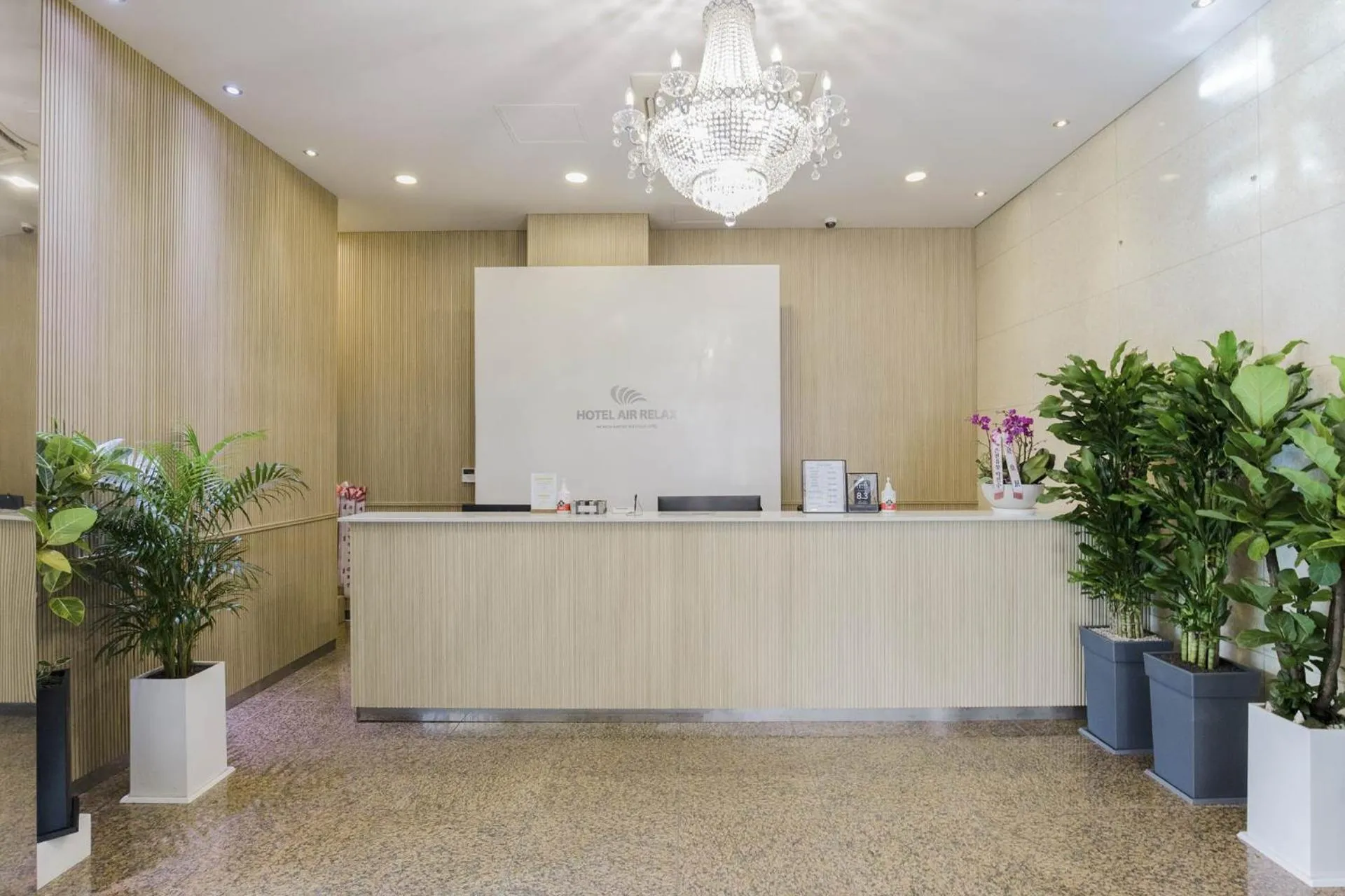 Lobby or reception in Incheon Aiport Airrelax hotel