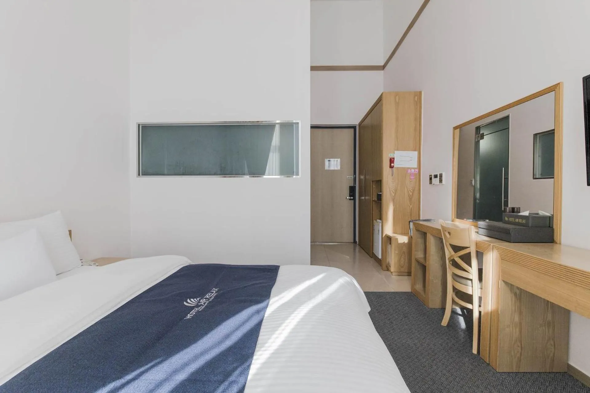 Bed in Incheon Aiport Airrelax hotel