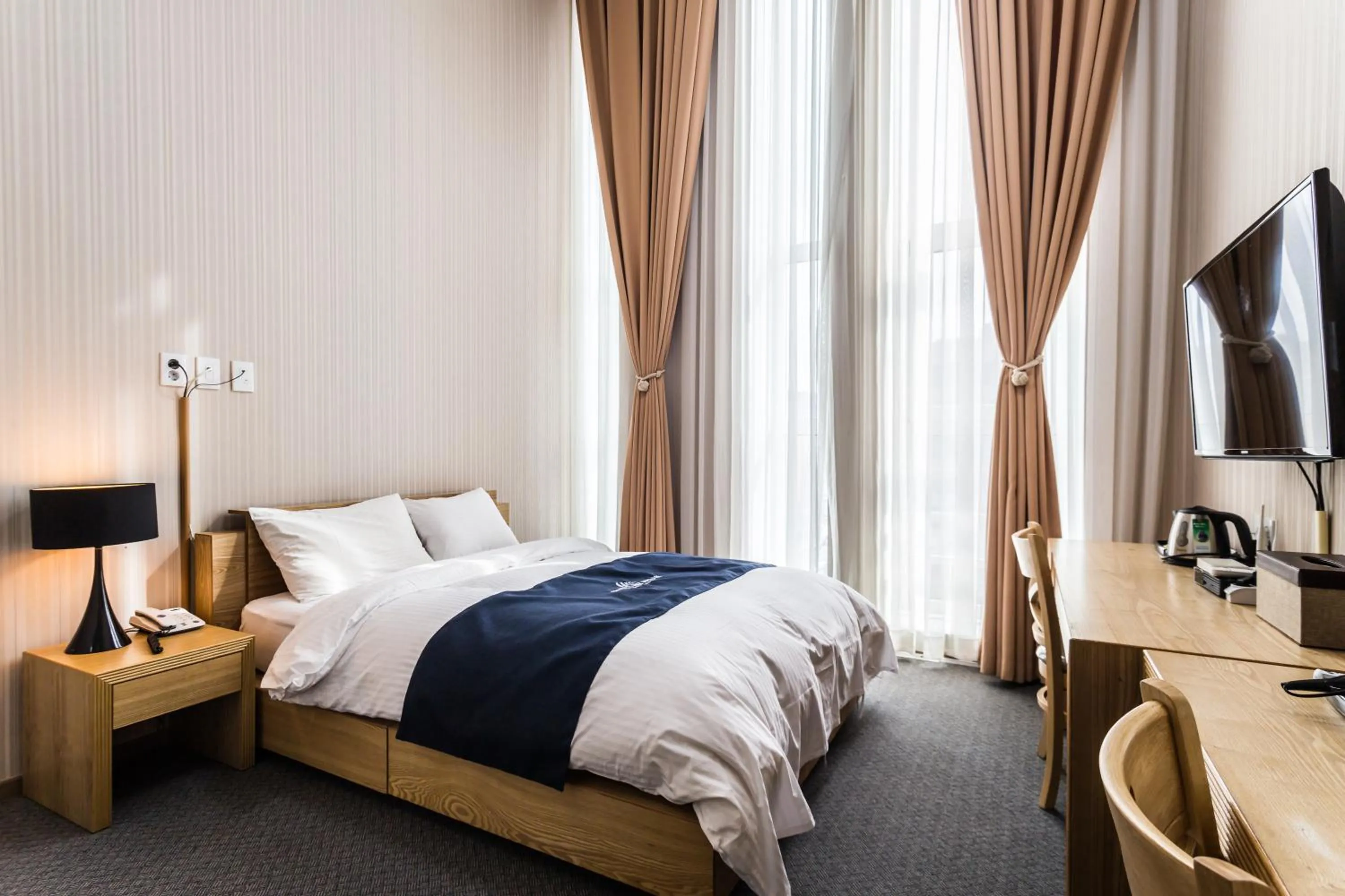 Bed in Incheon Aiport Airrelax hotel