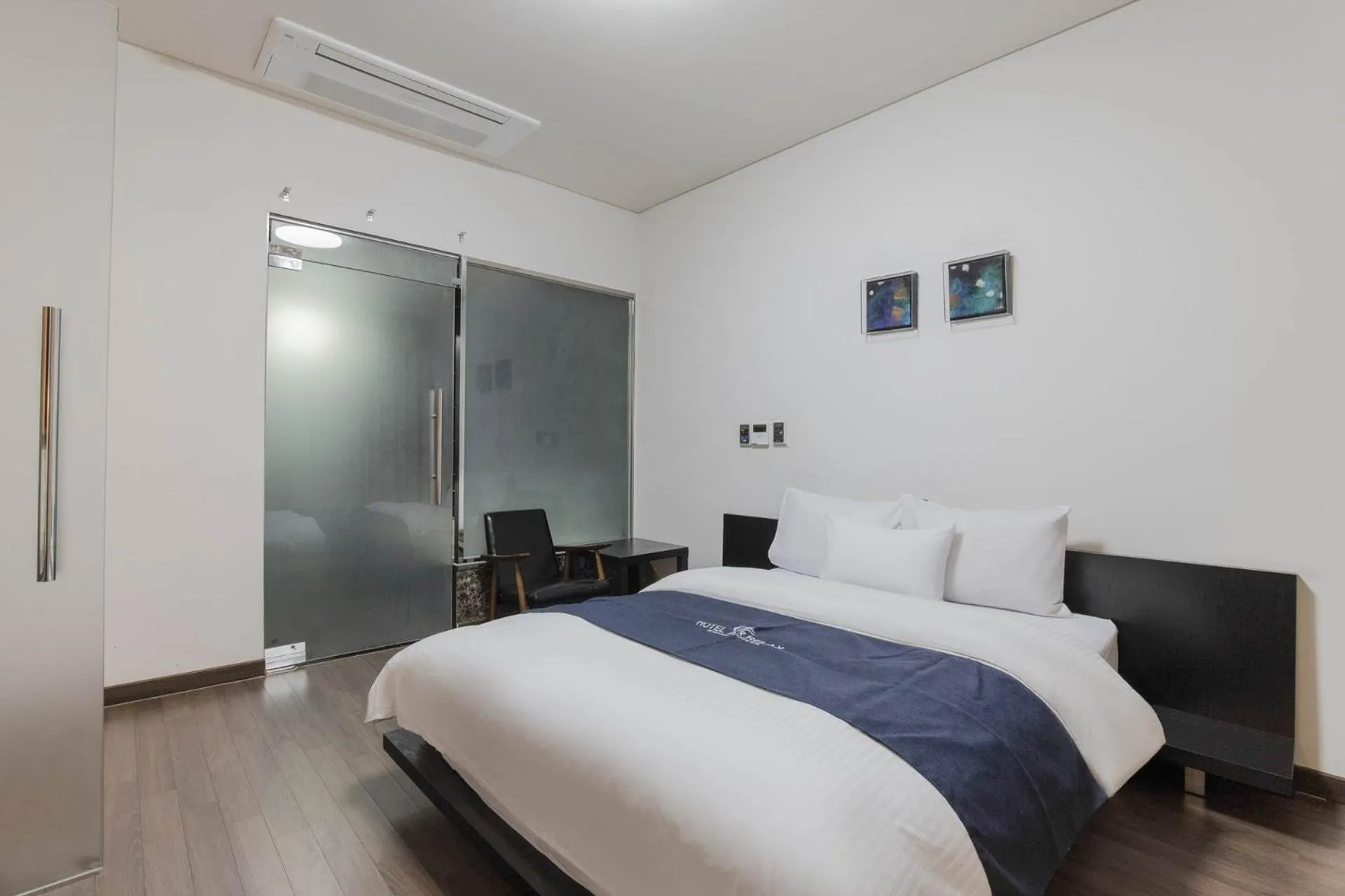 Bed in Incheon Aiport Airrelax hotel