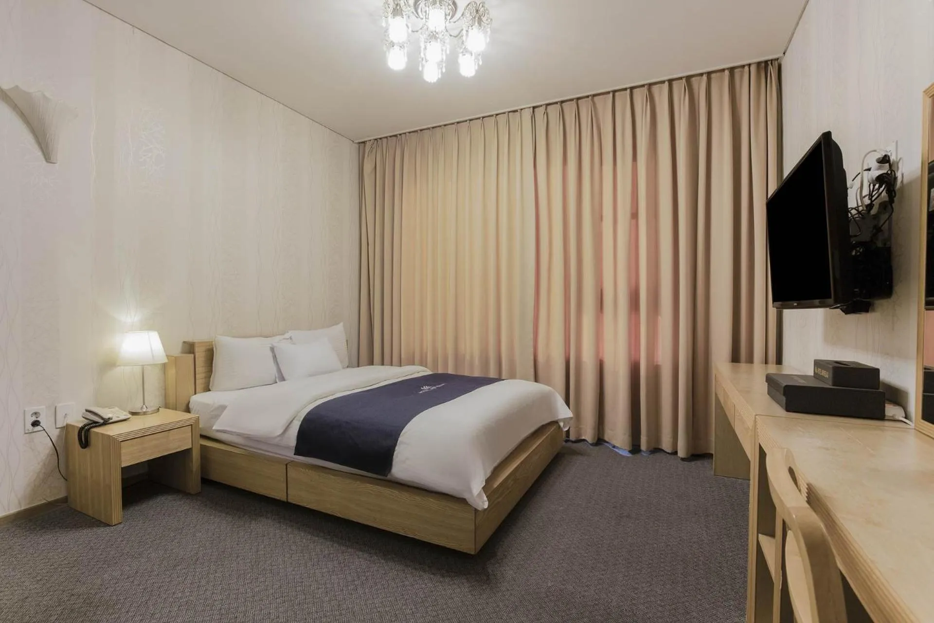 Bed in Incheon Aiport Airrelax hotel