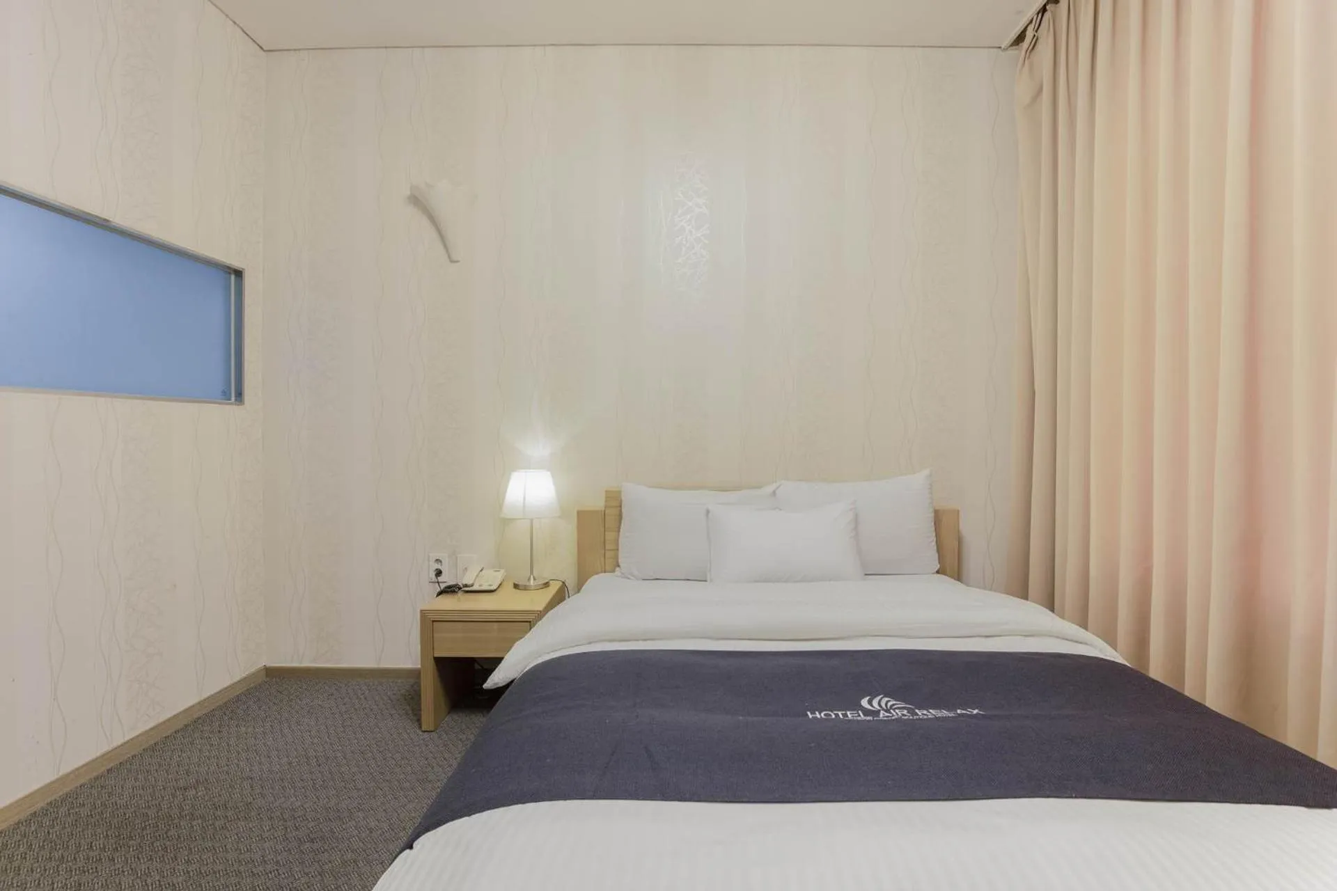 Bed in Incheon Aiport Airrelax hotel