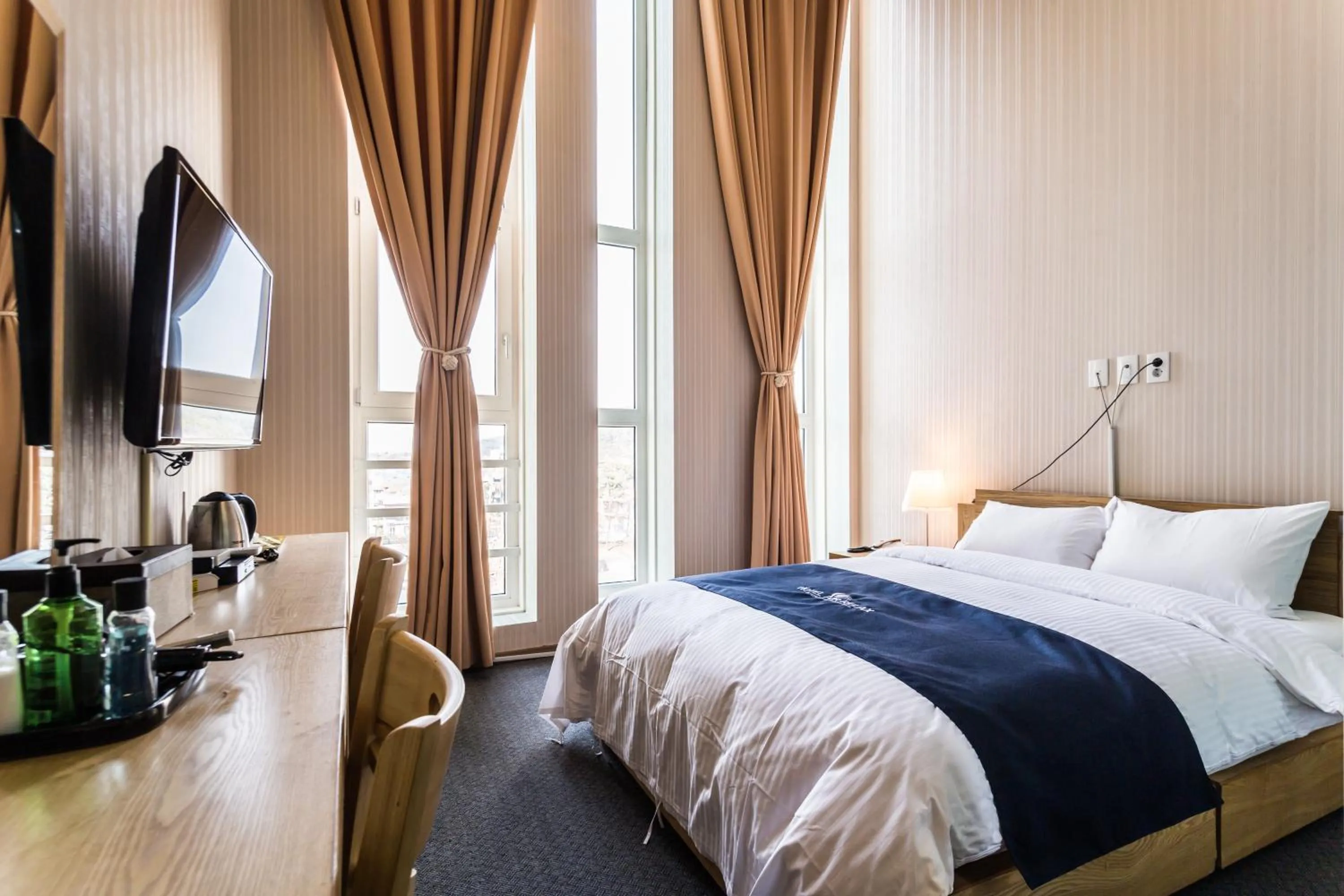 Bed in Incheon Aiport Airrelax hotel